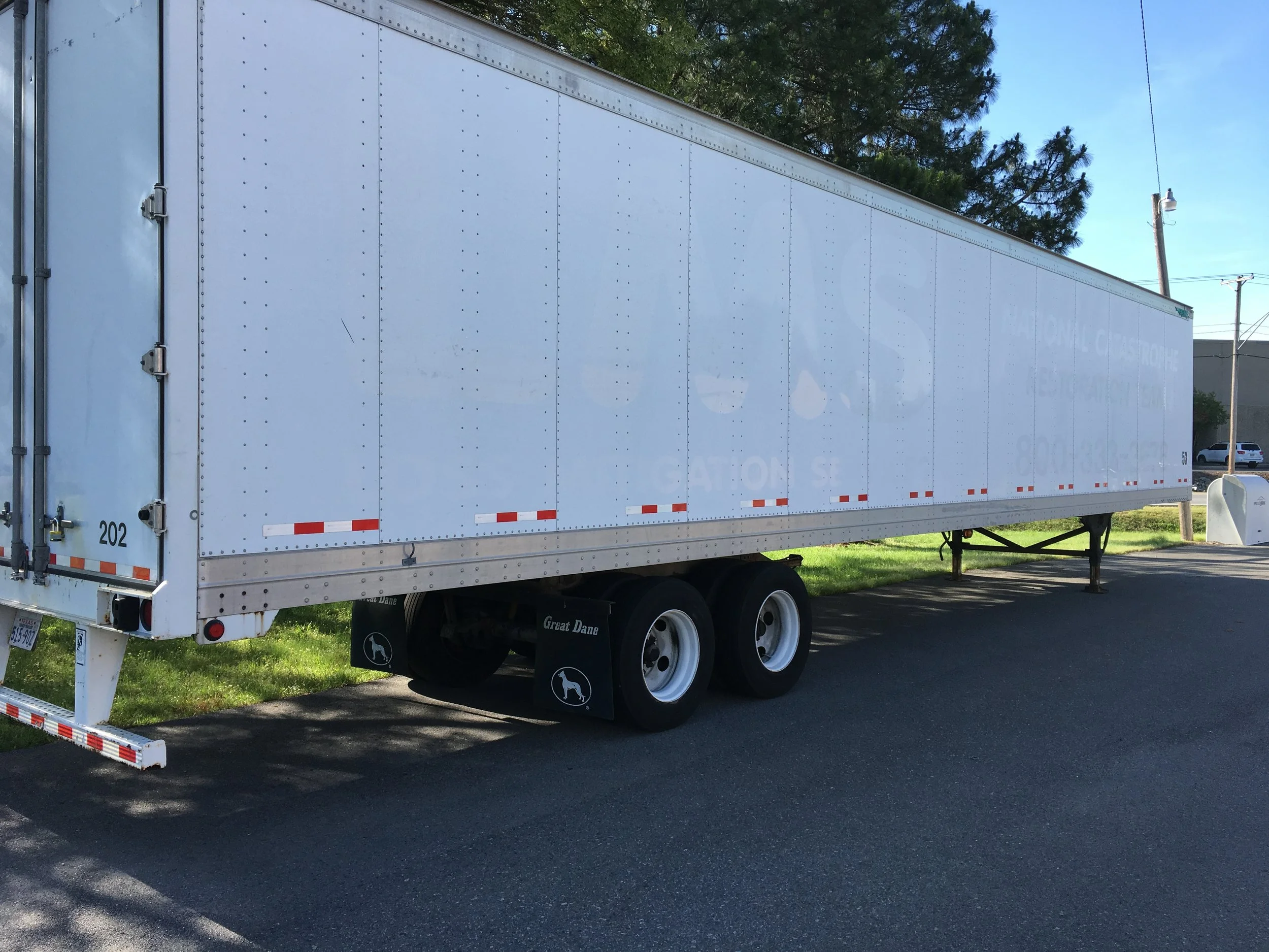   53 ft. trailer, full of equipment  