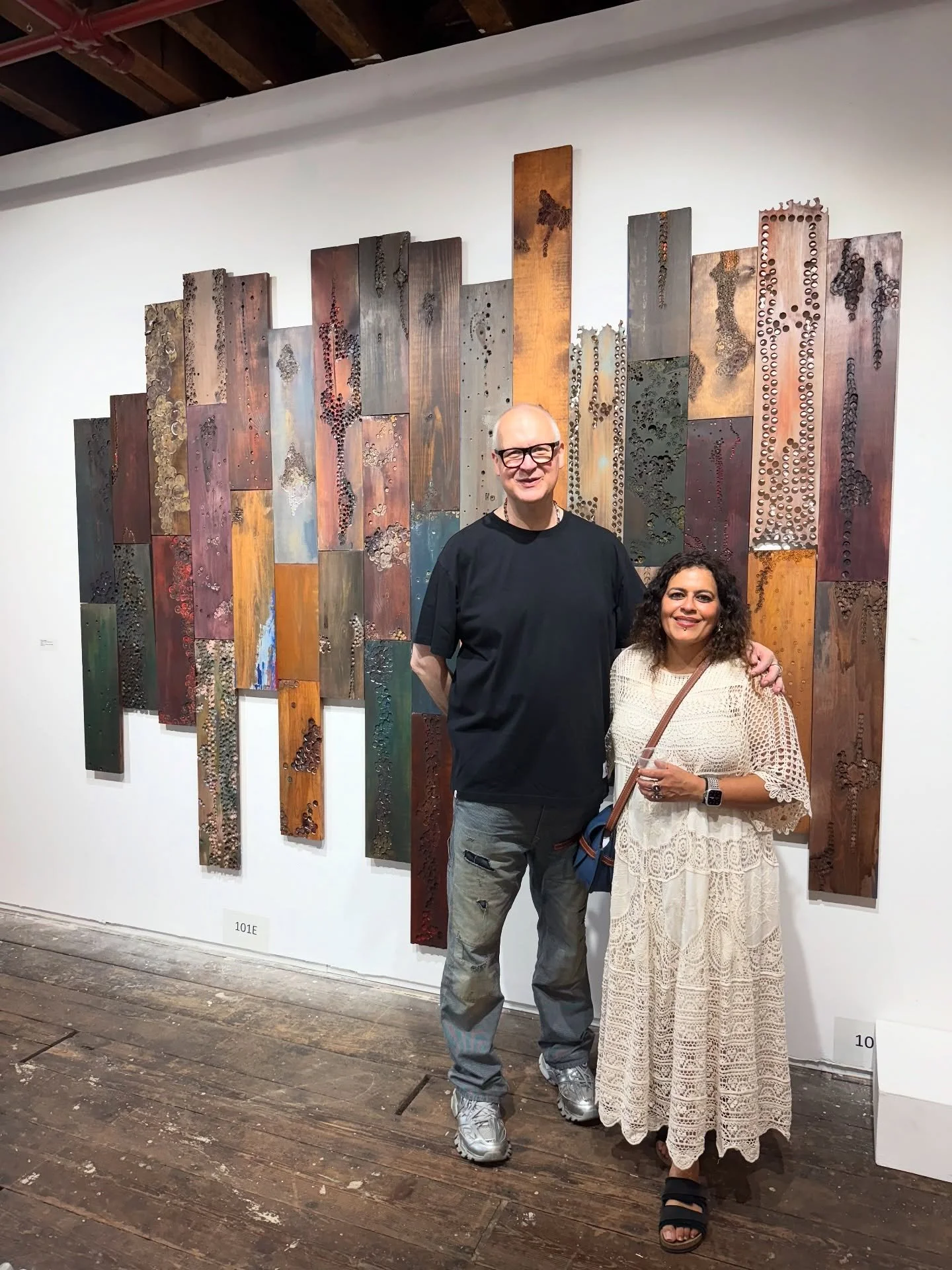 Back from a quick but fabulous trip to NYC! It was so special to reconnect with old friends and meet new ones. Huge thanks to the ever-supportive @ericshiner for curating my work into Brooklyn x Pittsburgh: The Industry of Art. There are so few peopl