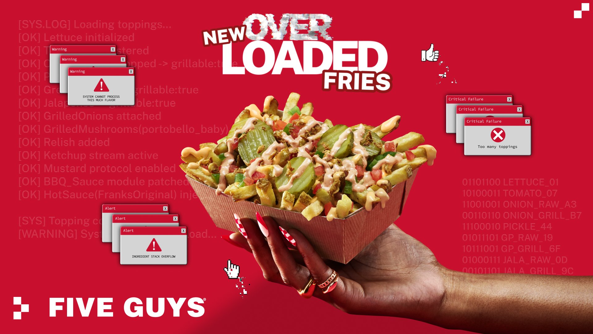 Five Guys - Overloaded Fries - Social