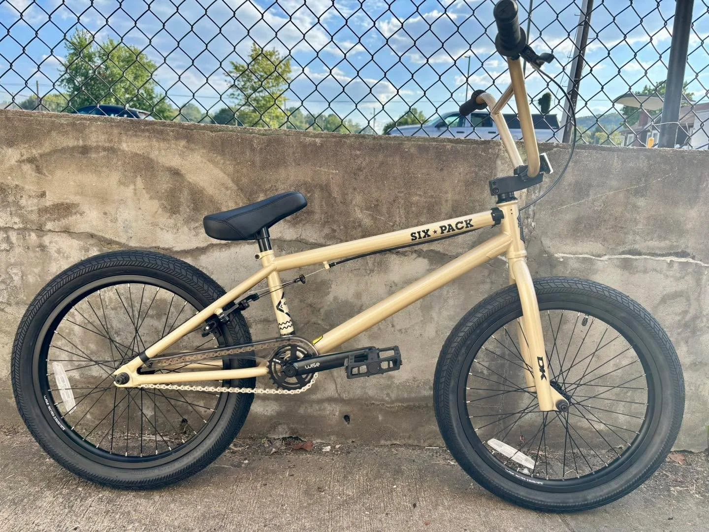 New DK BMX bikes are in stock now! Gold 6-pack $499.99 and Black and Orange 4-packs $399.99. Come check &lsquo;em out!
