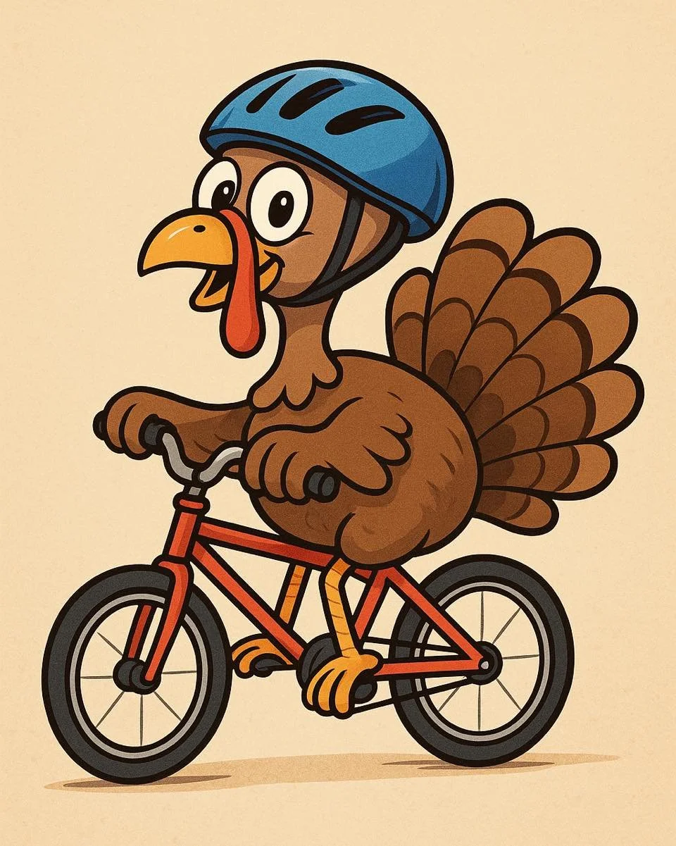 Happy Thanksgiving everyone! We are thankful for family, bikes, and your continued support!