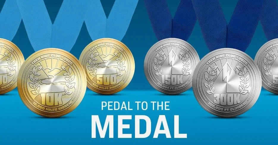 The medals for the annual Trek Ride Club challenges are officially here! If you&rsquo;re a completer, stop by to pick up yours.