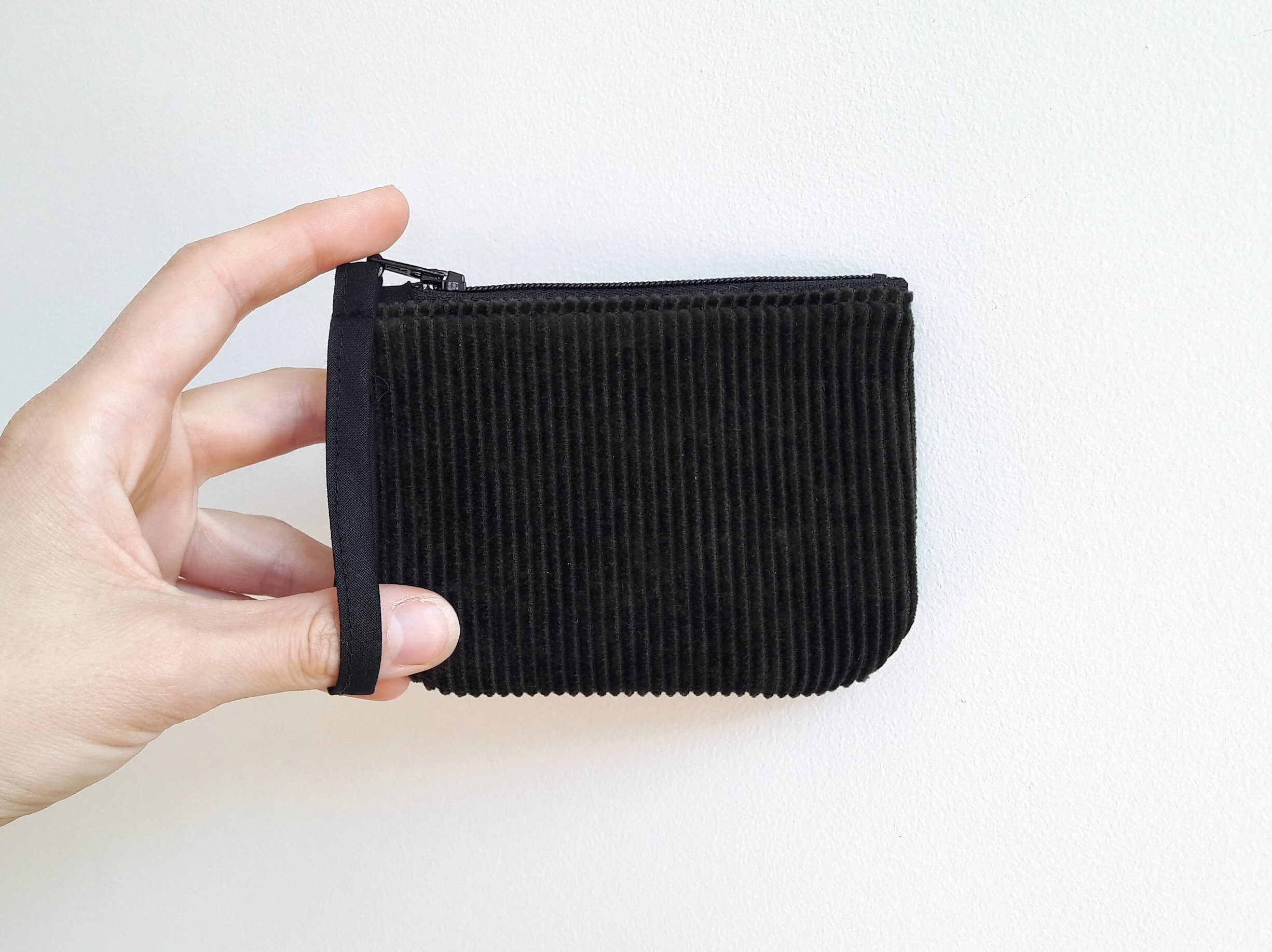 Small Wallet -Bottle Green Corduroy