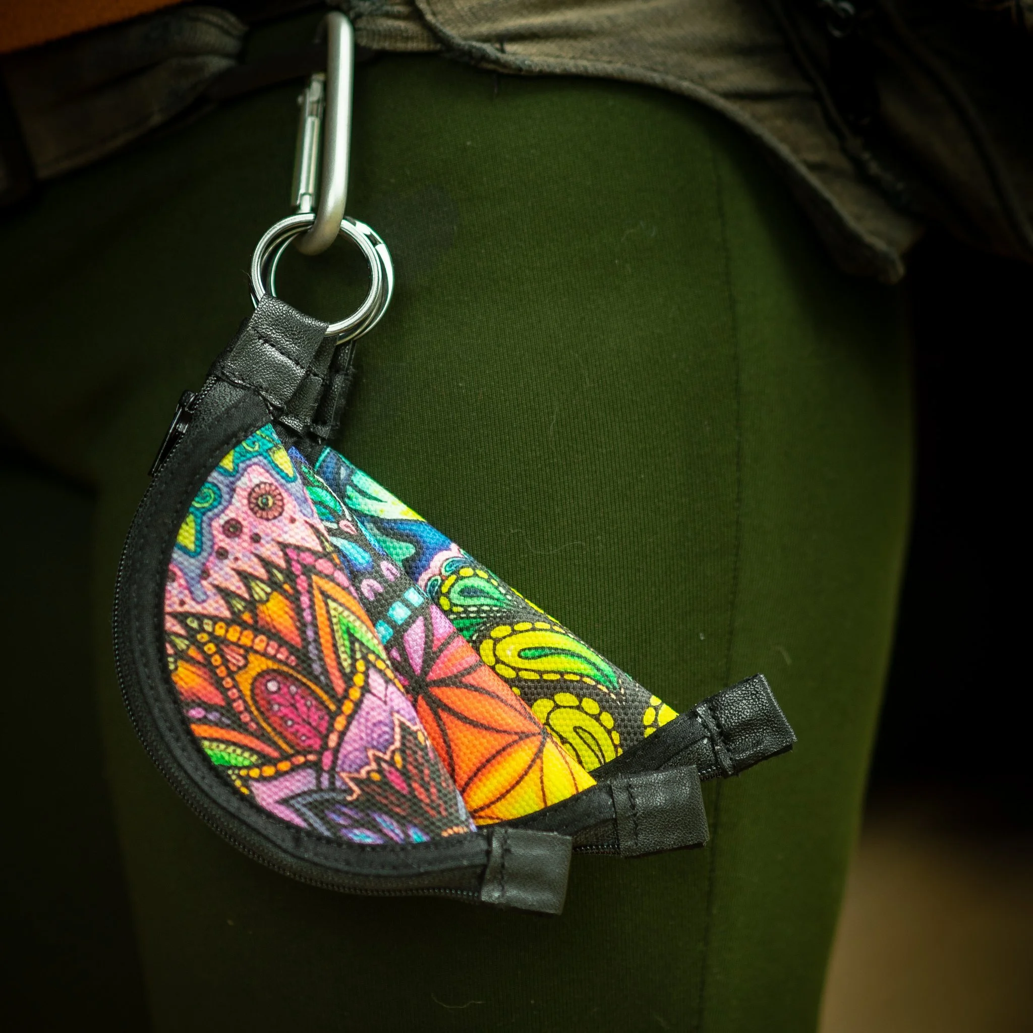 Rolling Pouch - Pink Mandala 