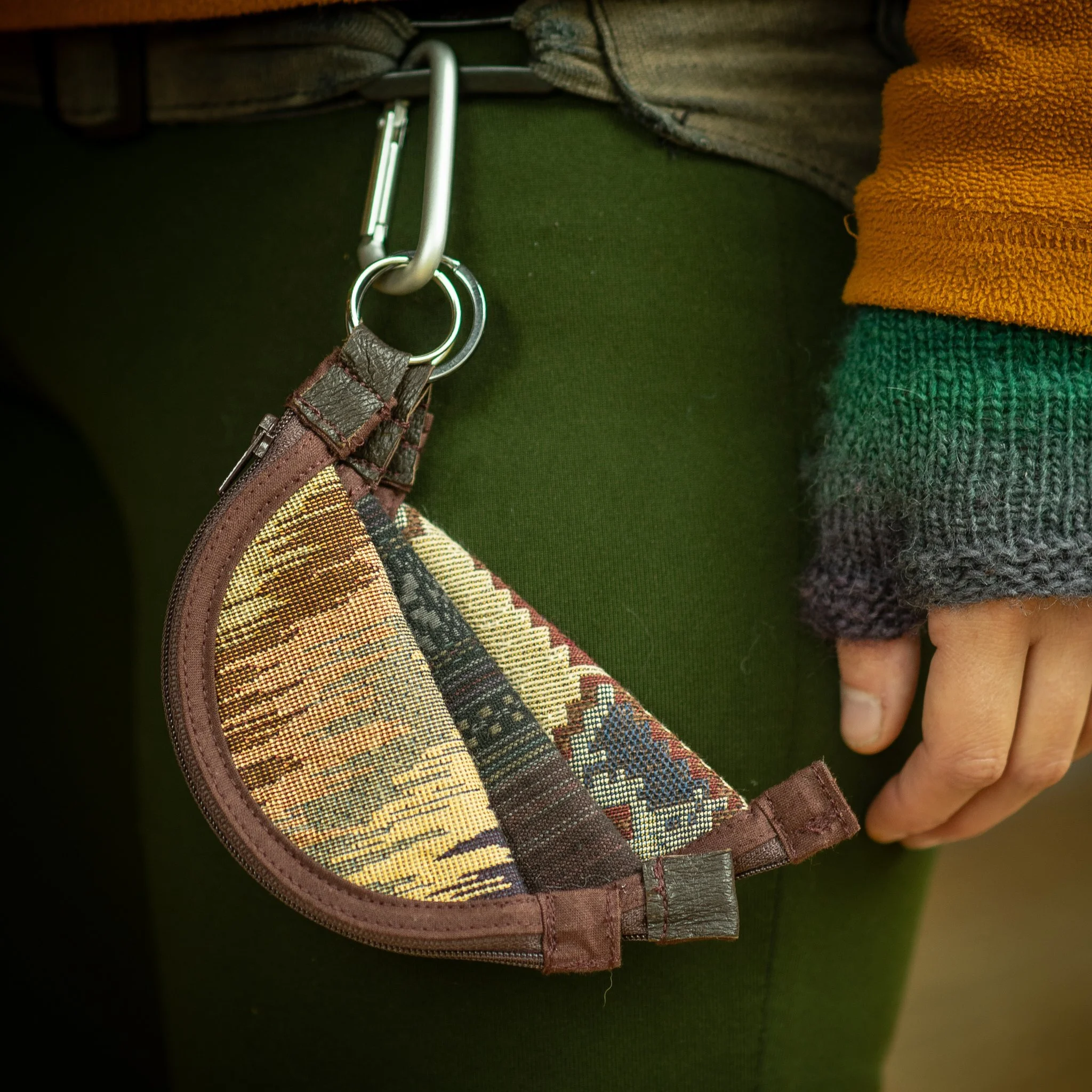 Rolling Pouch - Zigzag Pattern