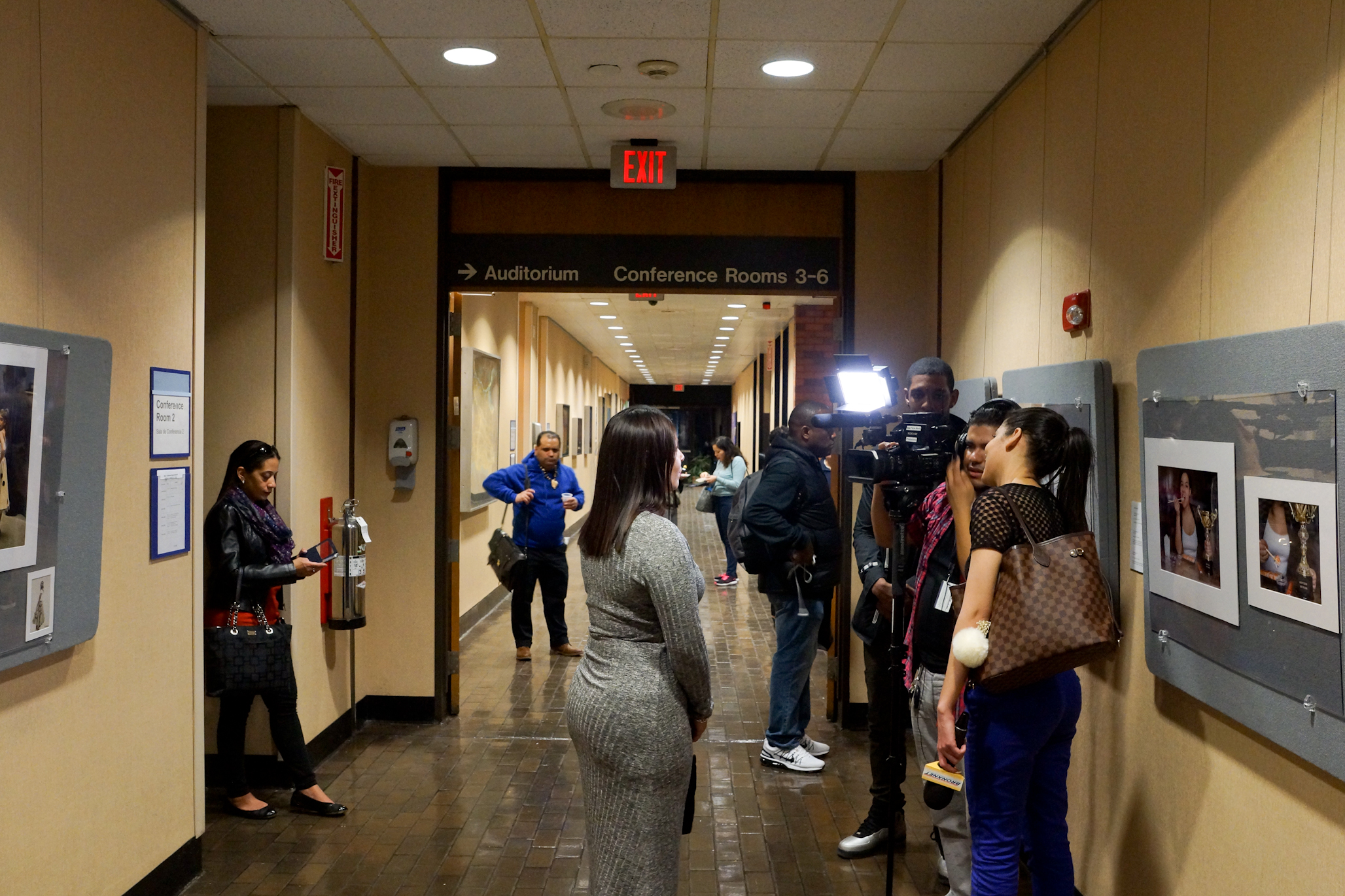 (Sandra Ayala of The Bronx Women's Photo Collective)