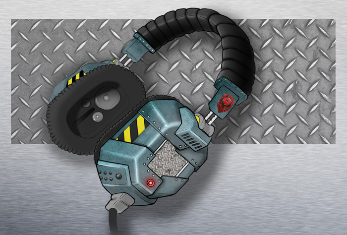 Starcraft Headphone Concept