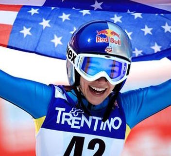 Olympic ski jumper Sarah Hendrickson.
