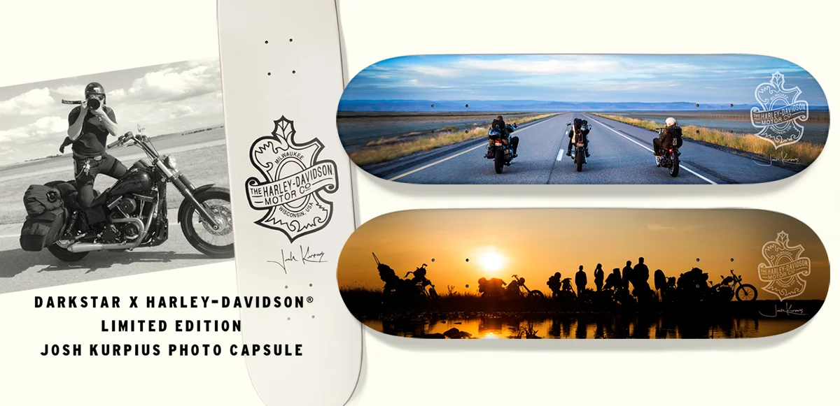 Darkstar x Harley-Davidson® Limited Edition Josh Kurpius photo capsule
