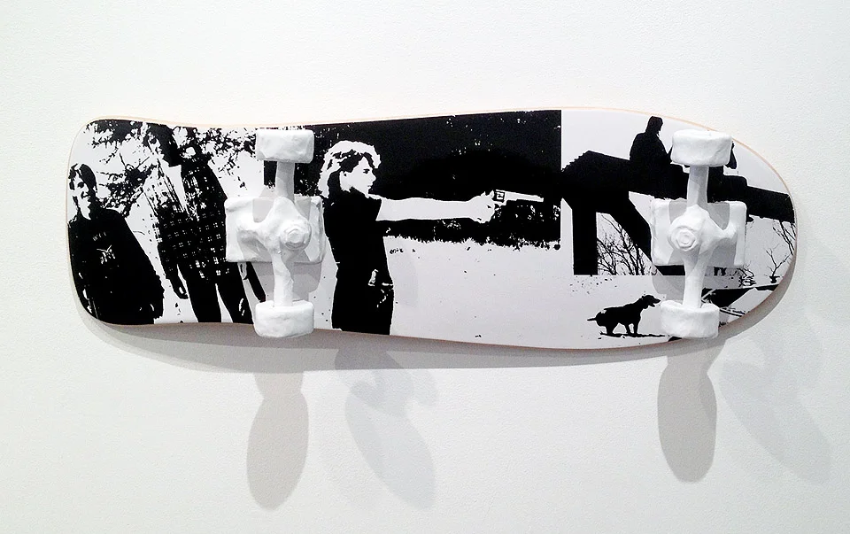 "....smash the window with your skateboard"