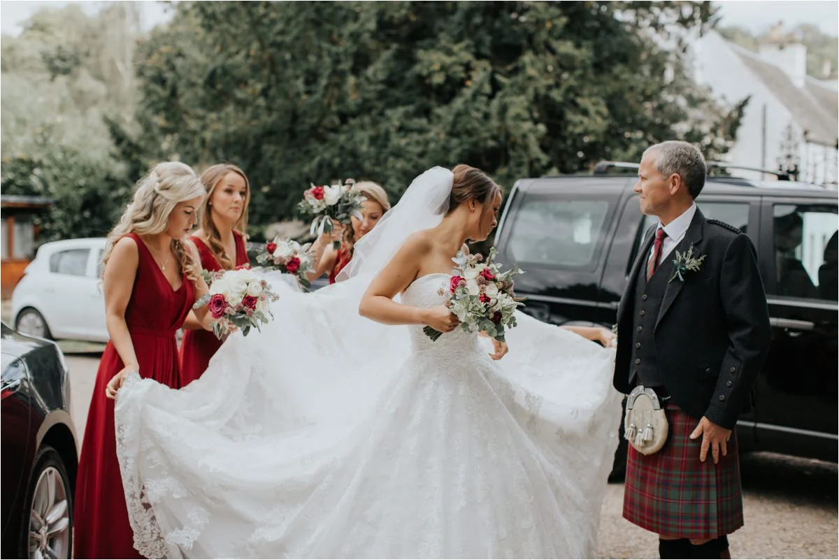Photography 78 - Glasgow Wedding Photographer -Jonathan & Corrie's Garden Wedding in Aberfeldy - Dunkeld Cathedral_0050.jpg