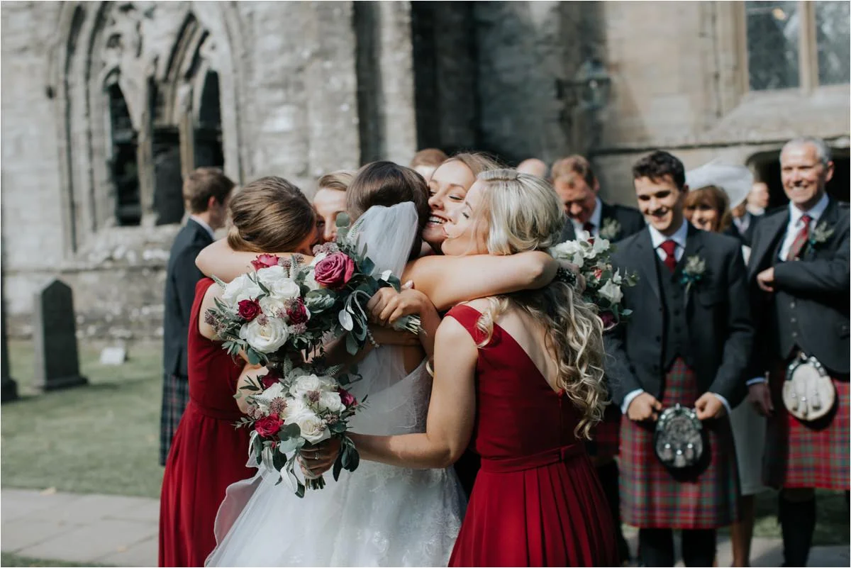 Photography 78 - Glasgow Wedding Photographer -Jonathan & Corrie's Garden Wedding in Aberfeldy - Dunkeld Cathedral_0071.jpg