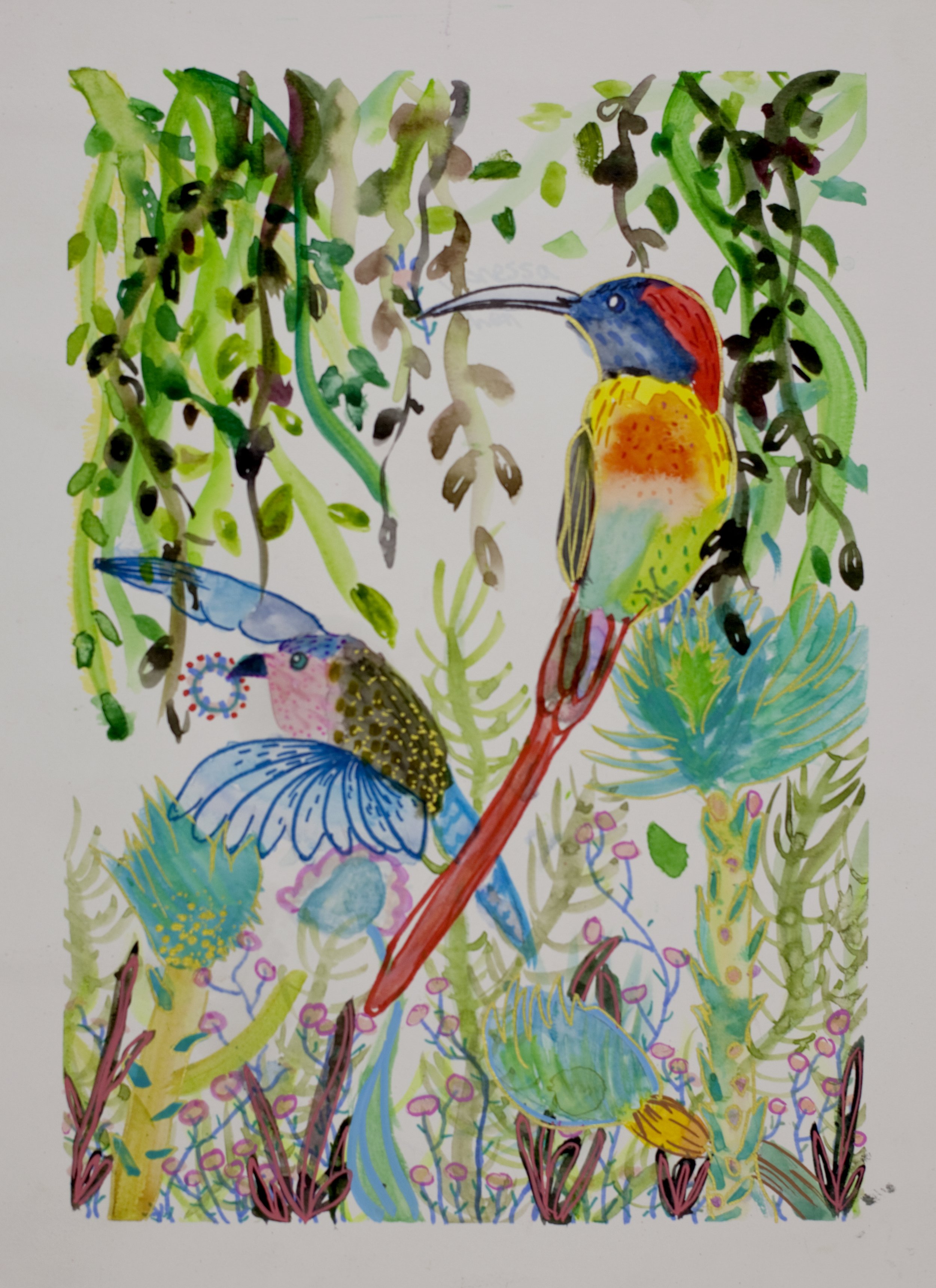 Vanessa Chen - Birds in the Garden