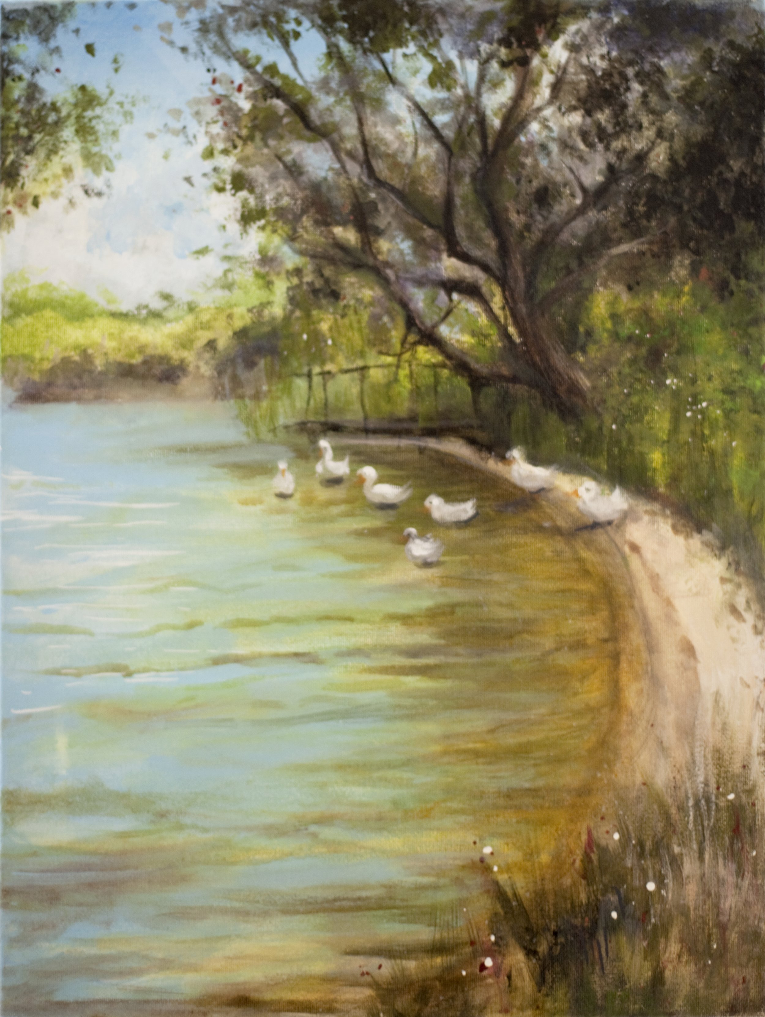 Kaylee Lau - Ducks by the Pond