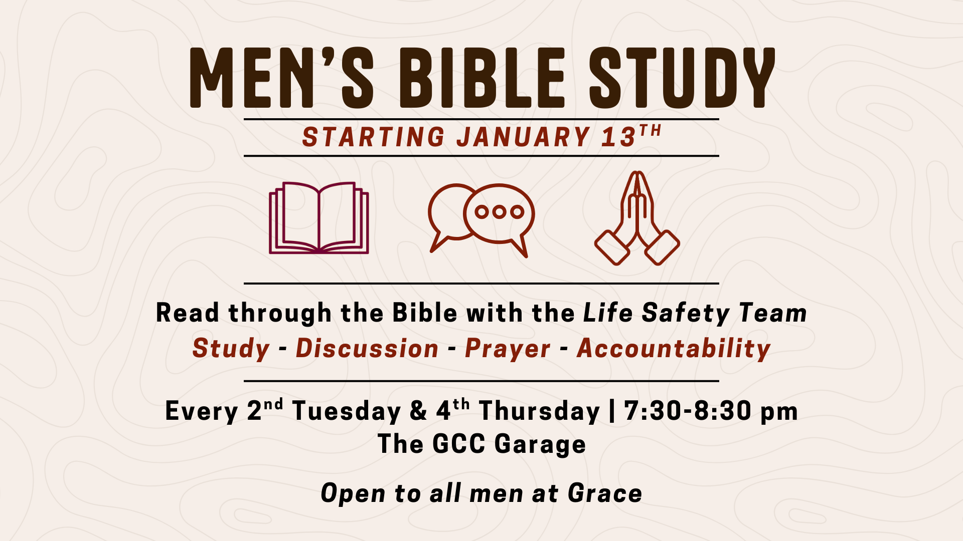 Men's Bible Study