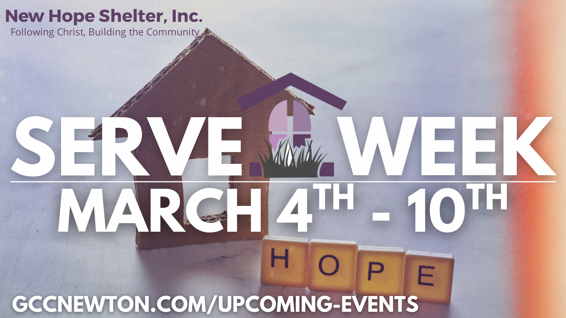 New Hope Shelter Serve Week