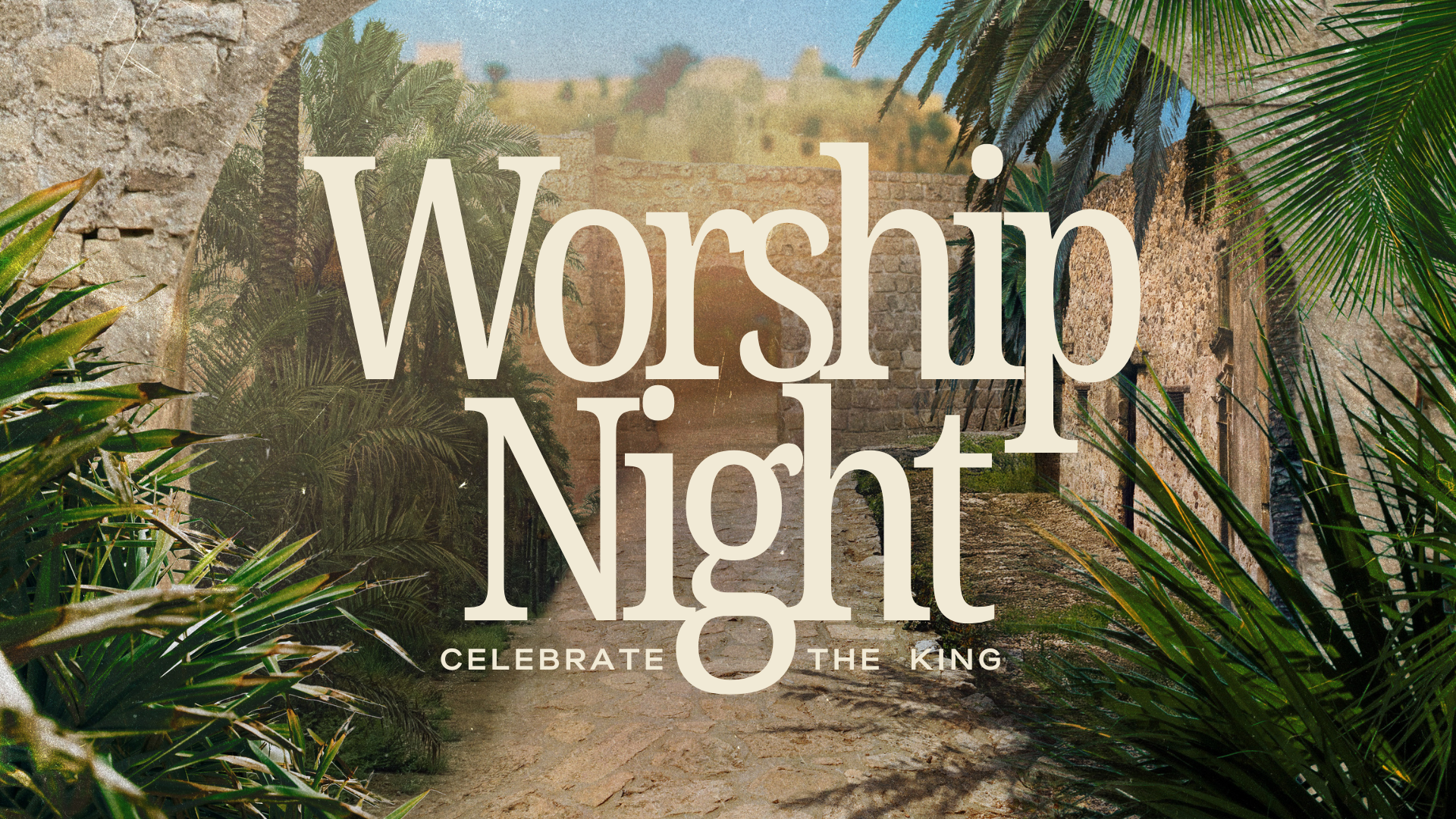 Palm Sunday Worship Night