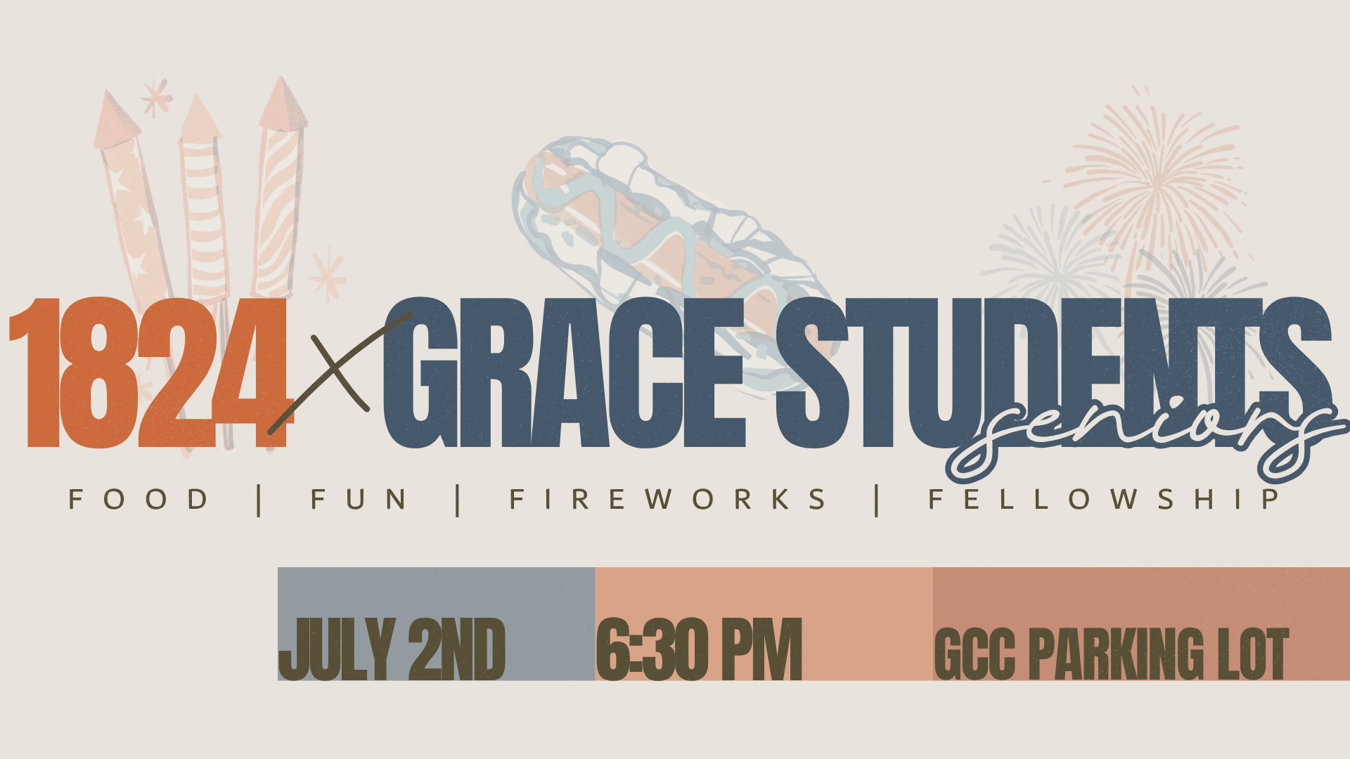 1824 x Grace Student Cookout