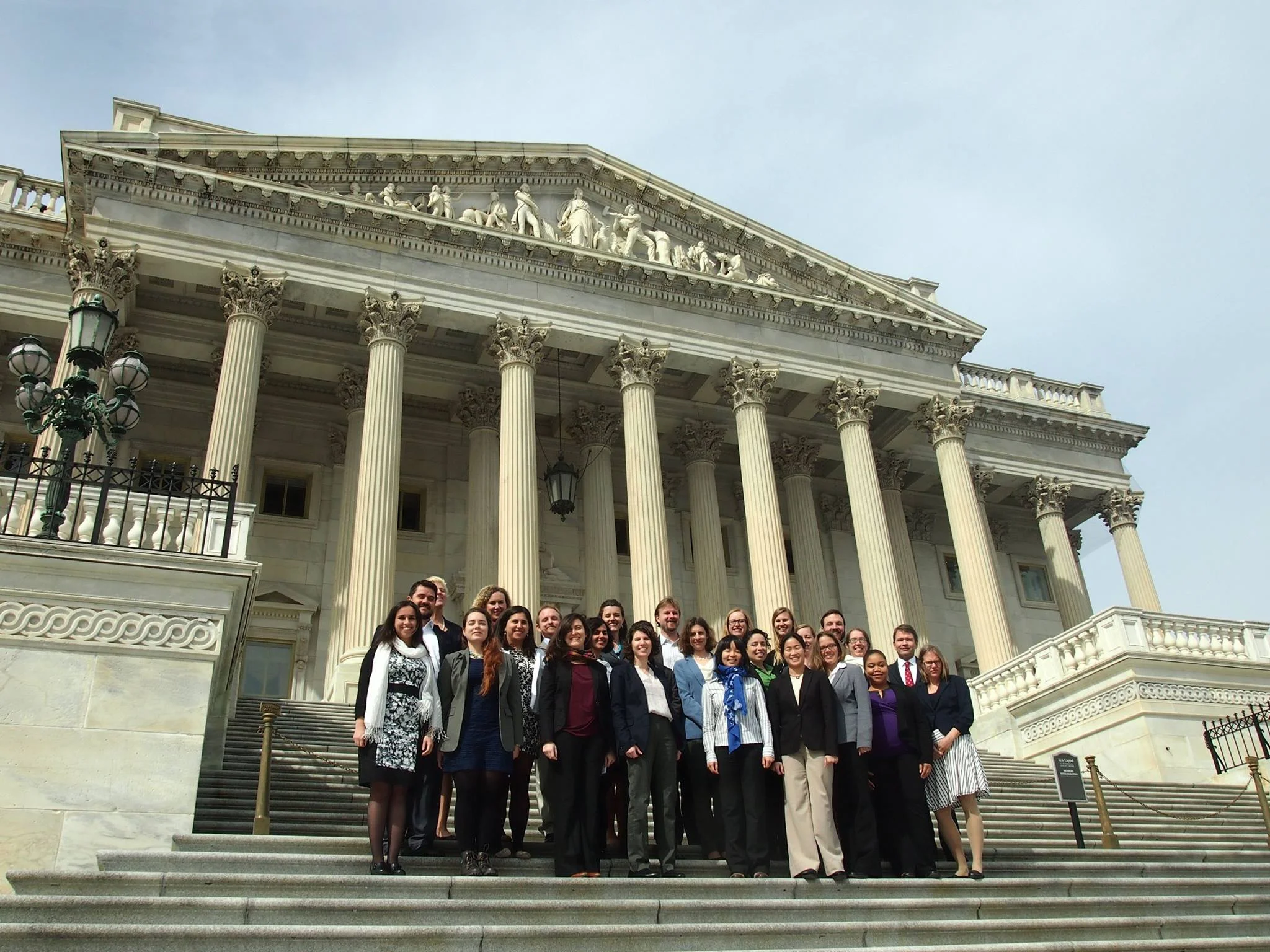 As part of the Ocean Leadership Consortium, 2015 Marine Geosciences Leadership Symposium. Navarro participated in efforts to inform congressional members of the importance of science funding.