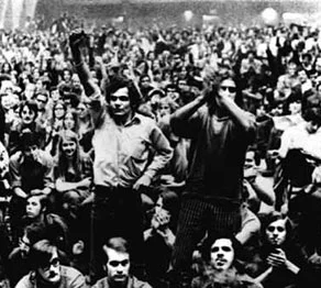 Student FLQ rally, Montreal