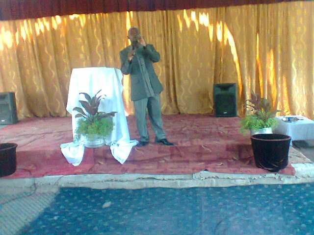 2012 Christmas season service at Bread of Life Church Mpatamato, Zambia.