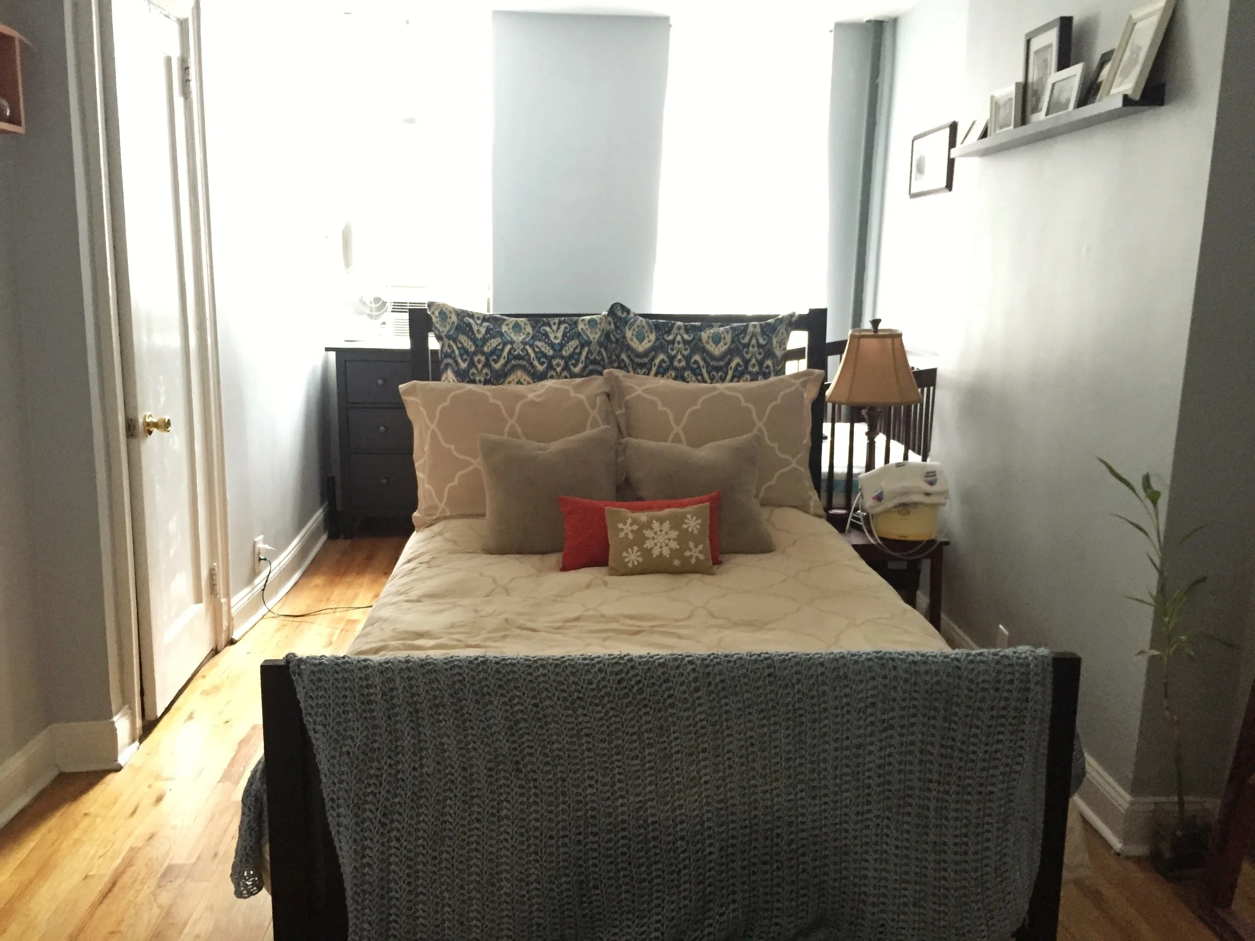 "After" view from the doorway