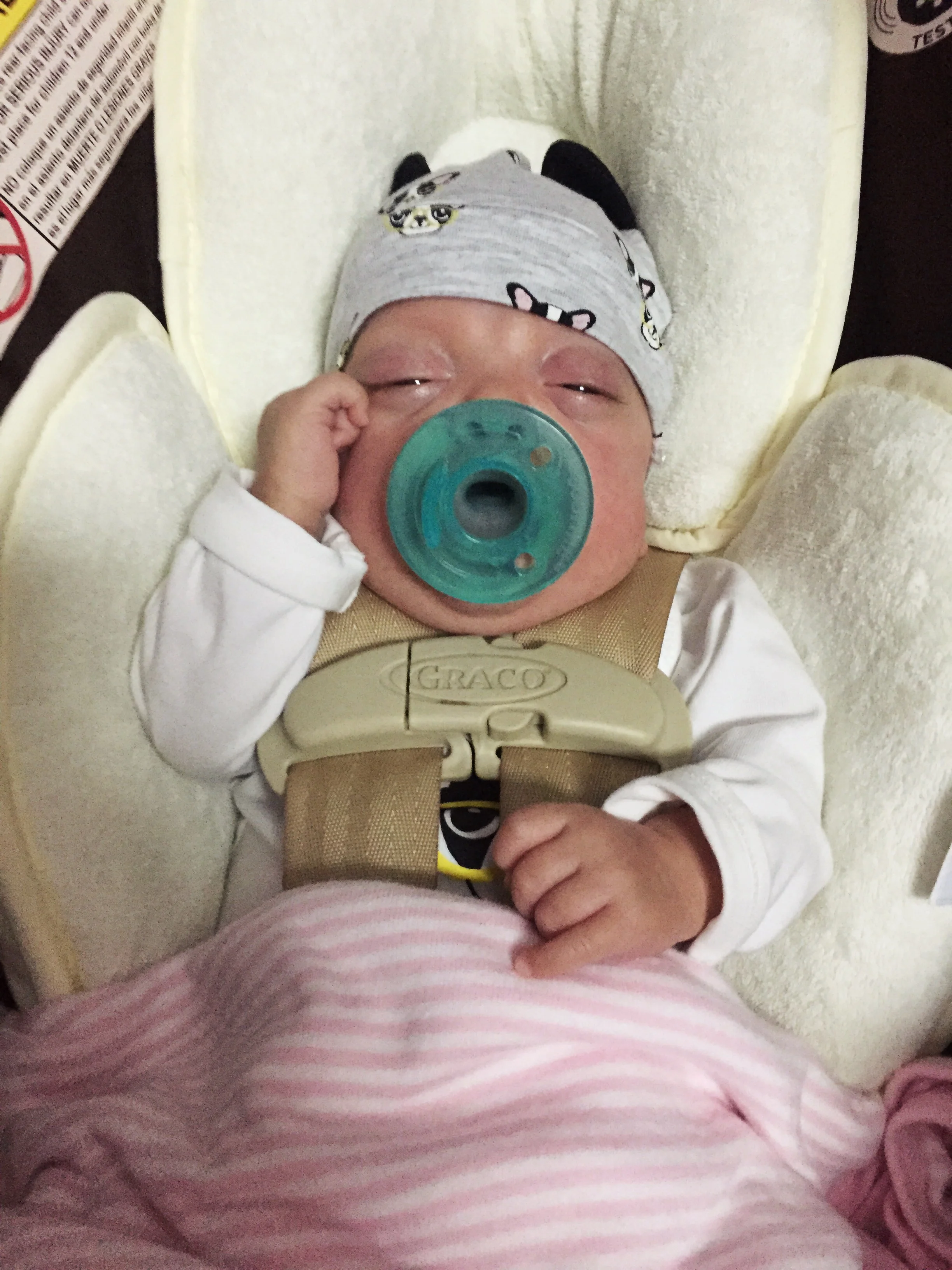 Car seat test done!