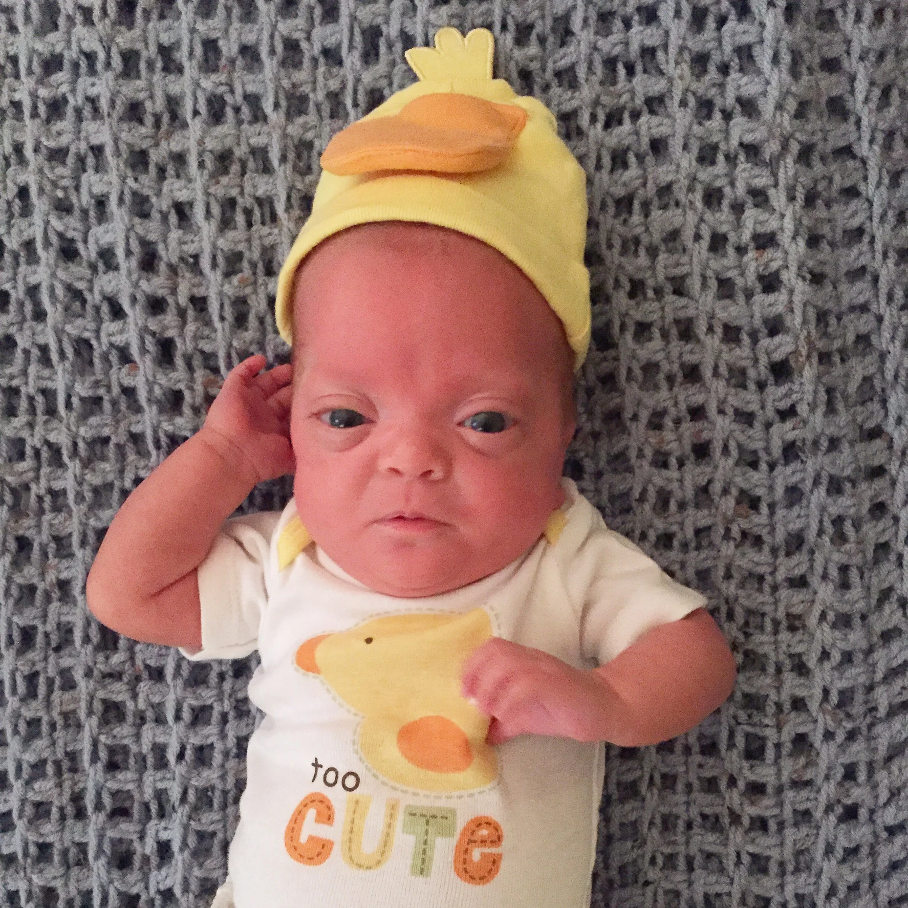 Our little ducky