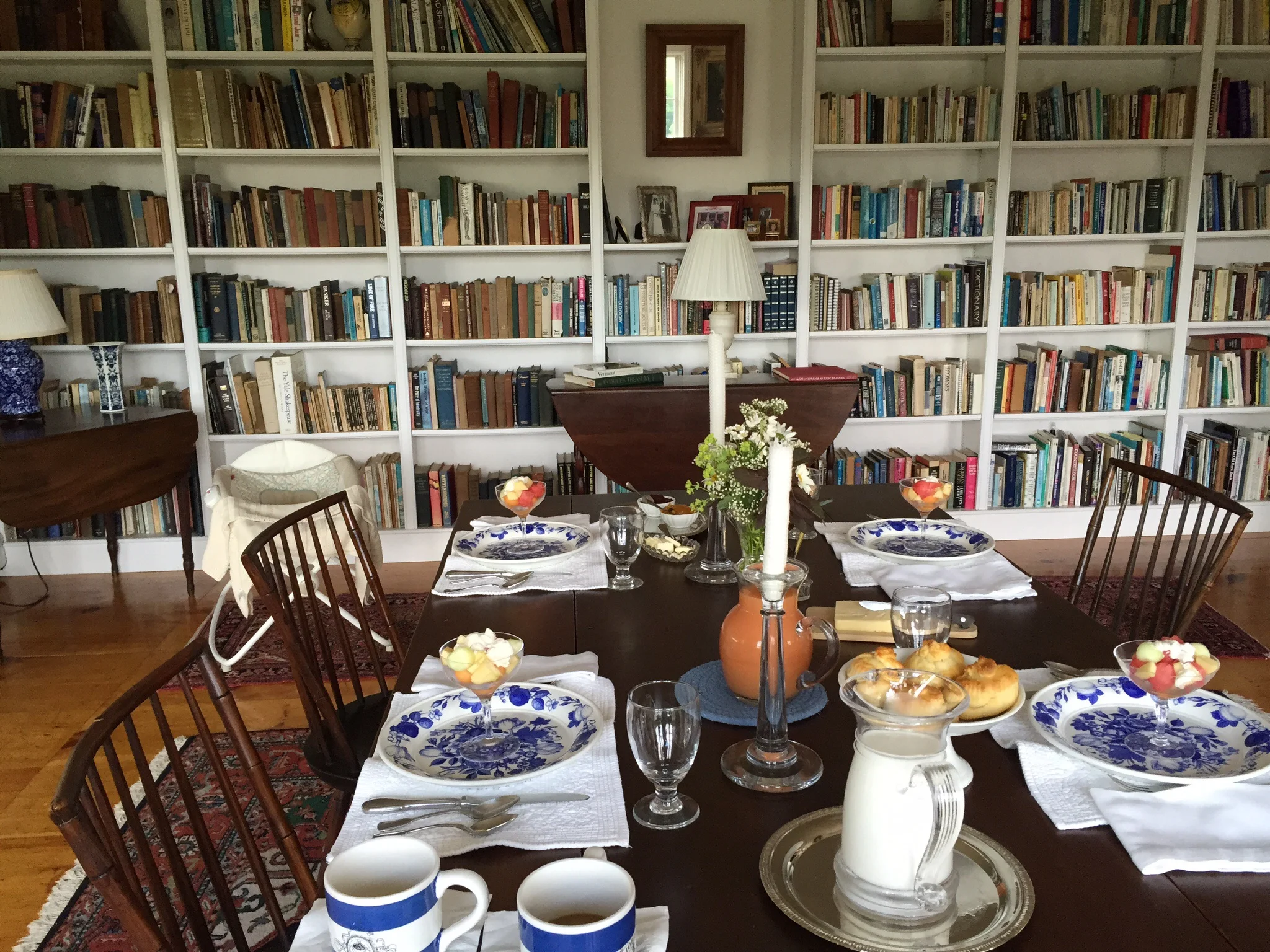 Our lovely bed and breakfast. The breakfasts were amazing!