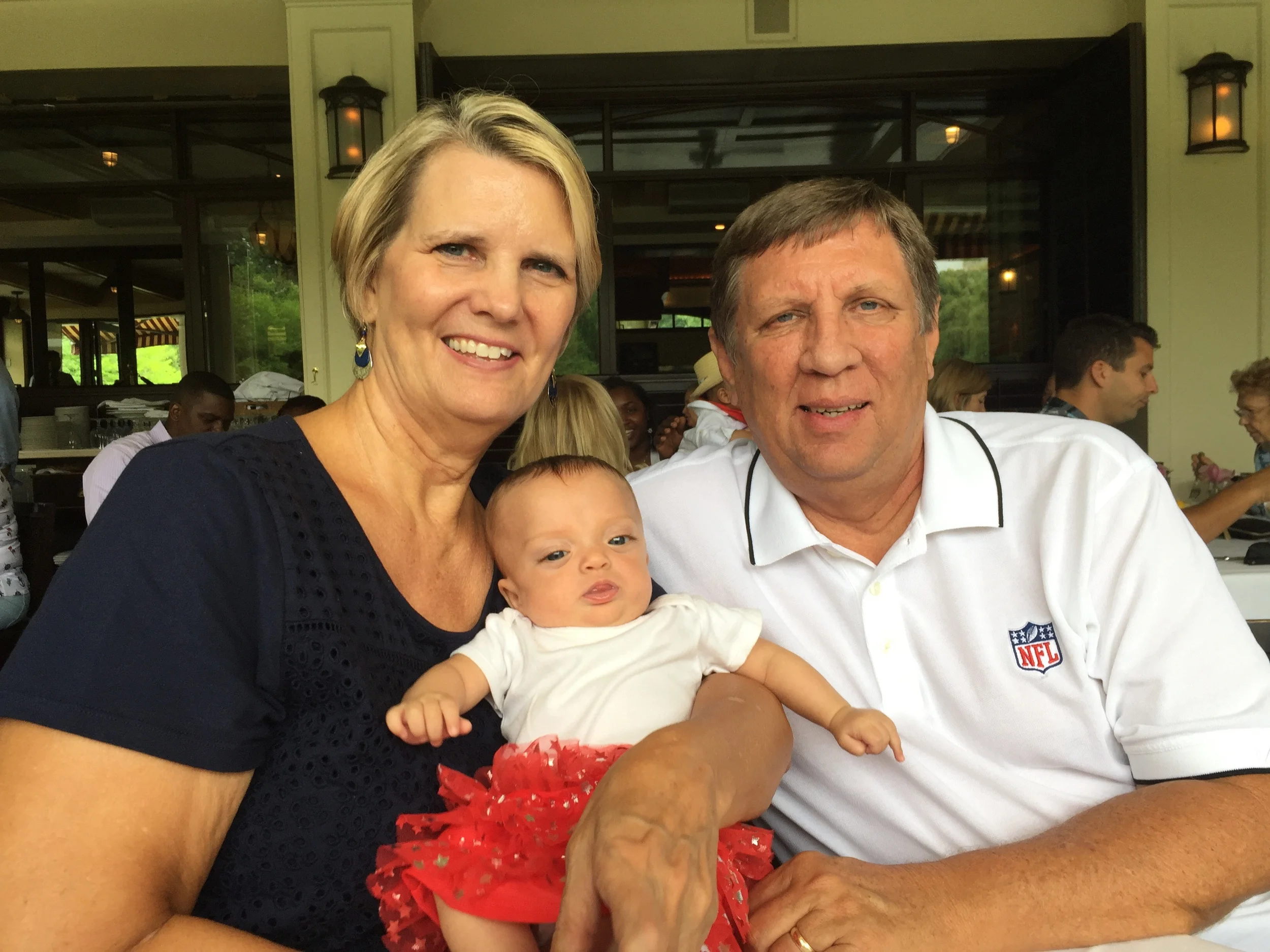 Grandma, Lucie and Abo.
