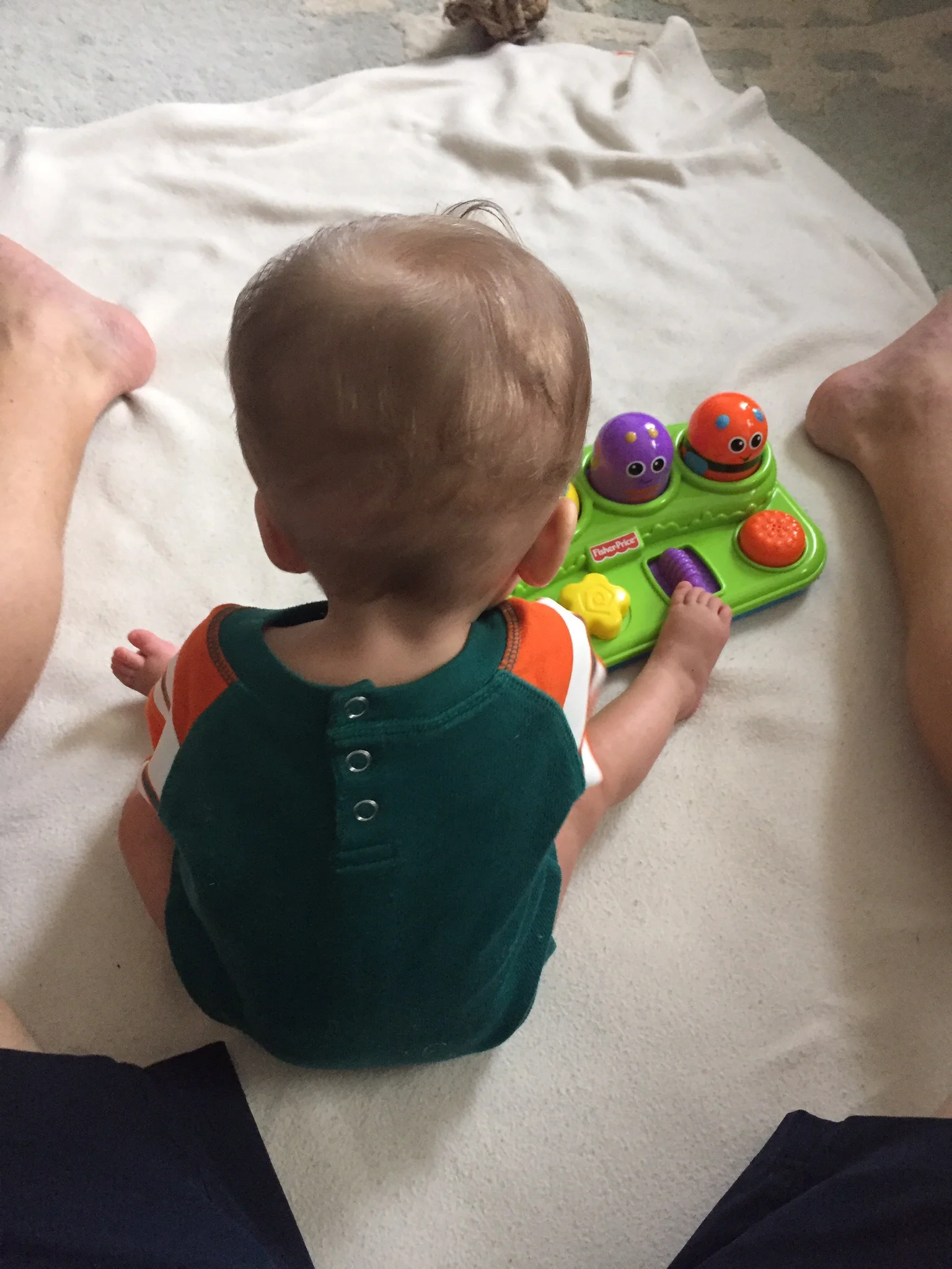 Starting to sit up and play!