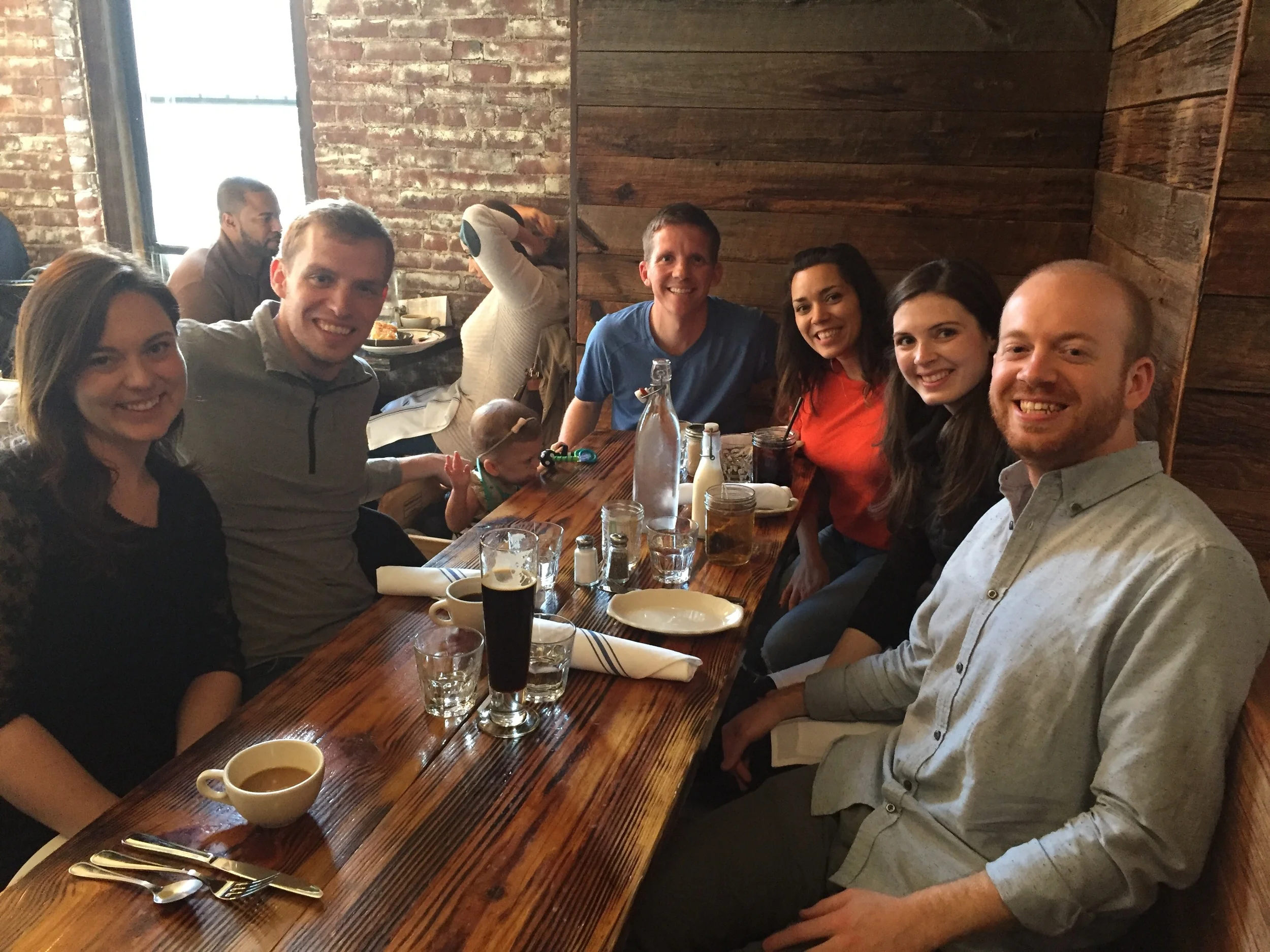 Post Thanksgiving brunch, as if we needed more food ;) 