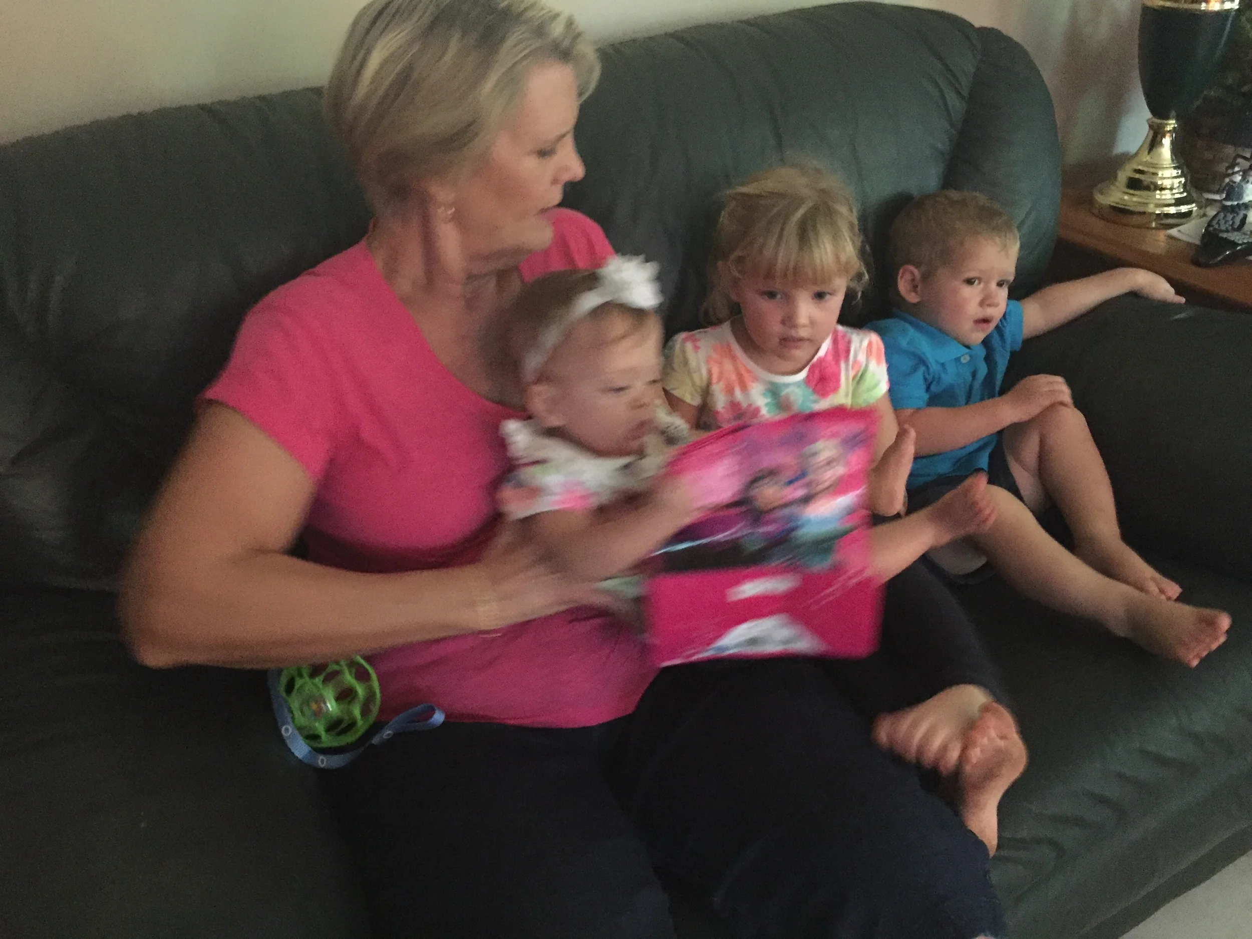 Grandma and her grandkids :)