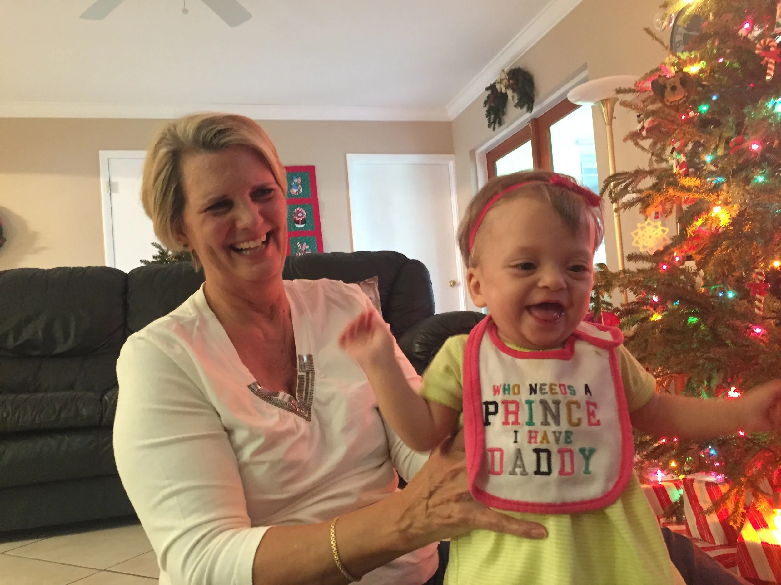 Playing with Grandma Donna