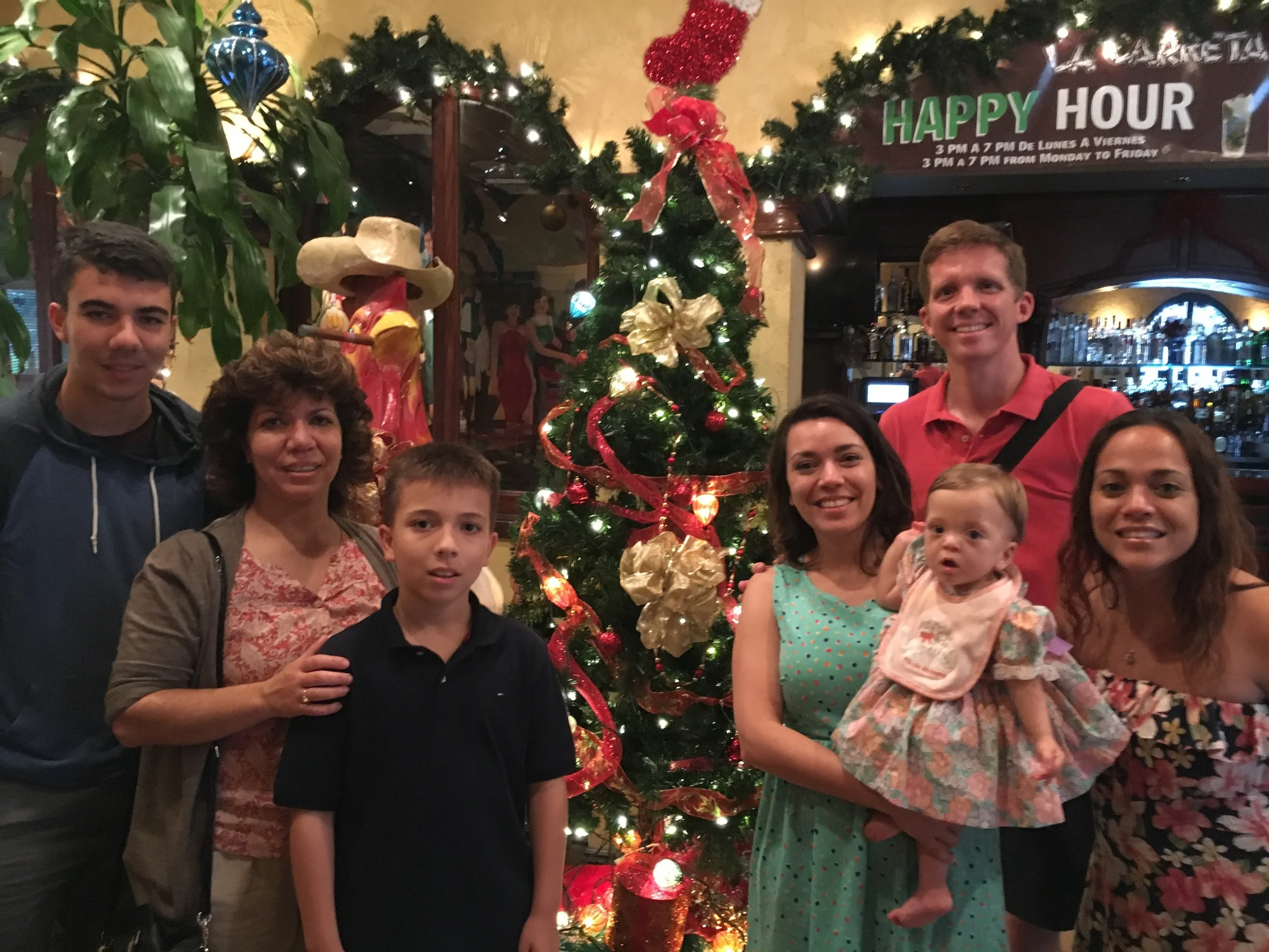 After breakfast with Great-Aunt Iris & Family