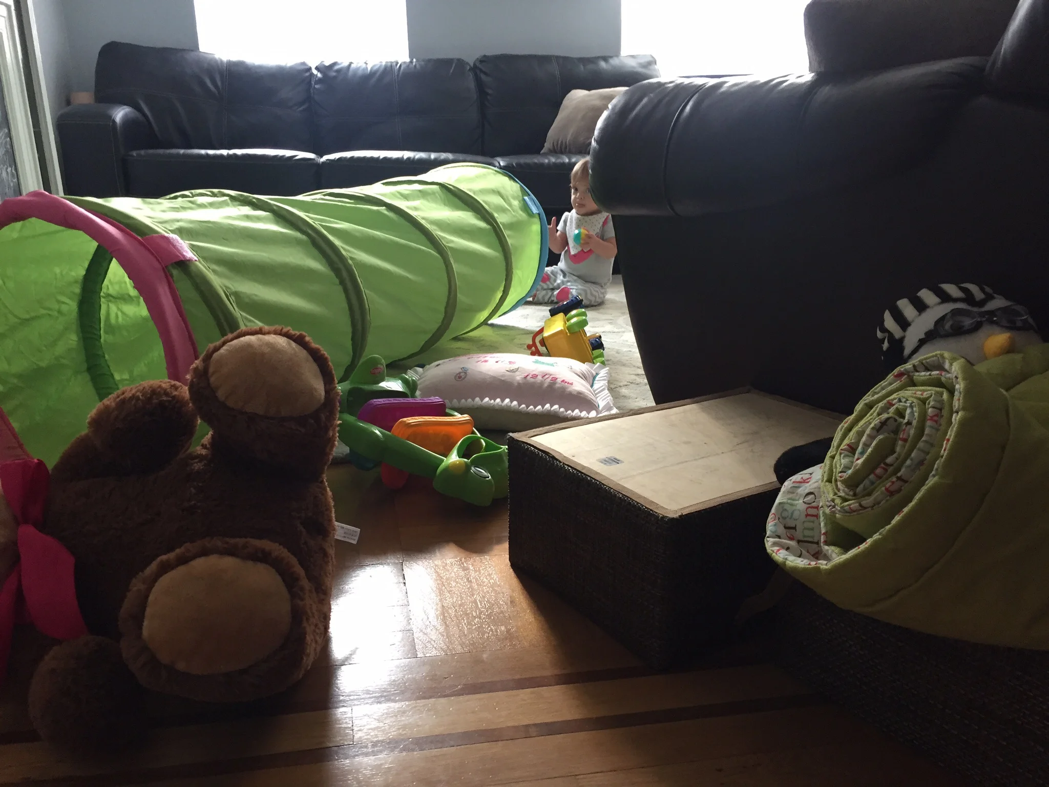 This isn't even all of her toys.