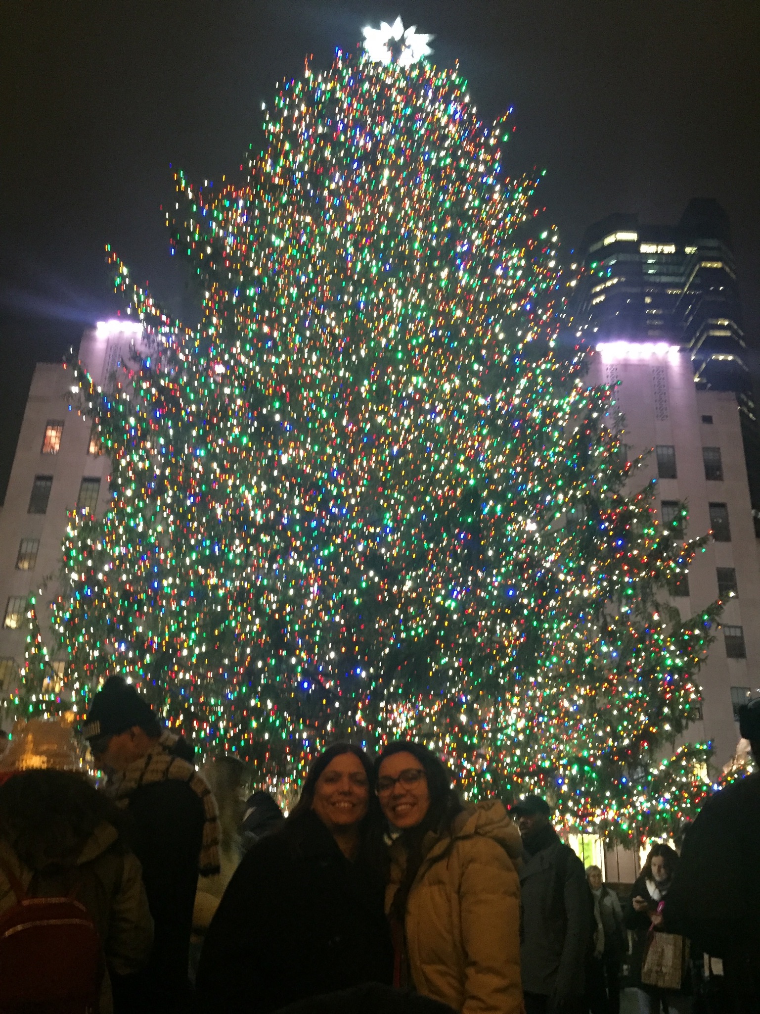  We walked through what felt like every person in NYC to get Chick-fil-a for dinner. It happens to be about &nbsp;midway between Bryant Park and Rockefeller Center, so we took our meal to go and sat in the lower concourse of 30 Rock to eat. We got a 