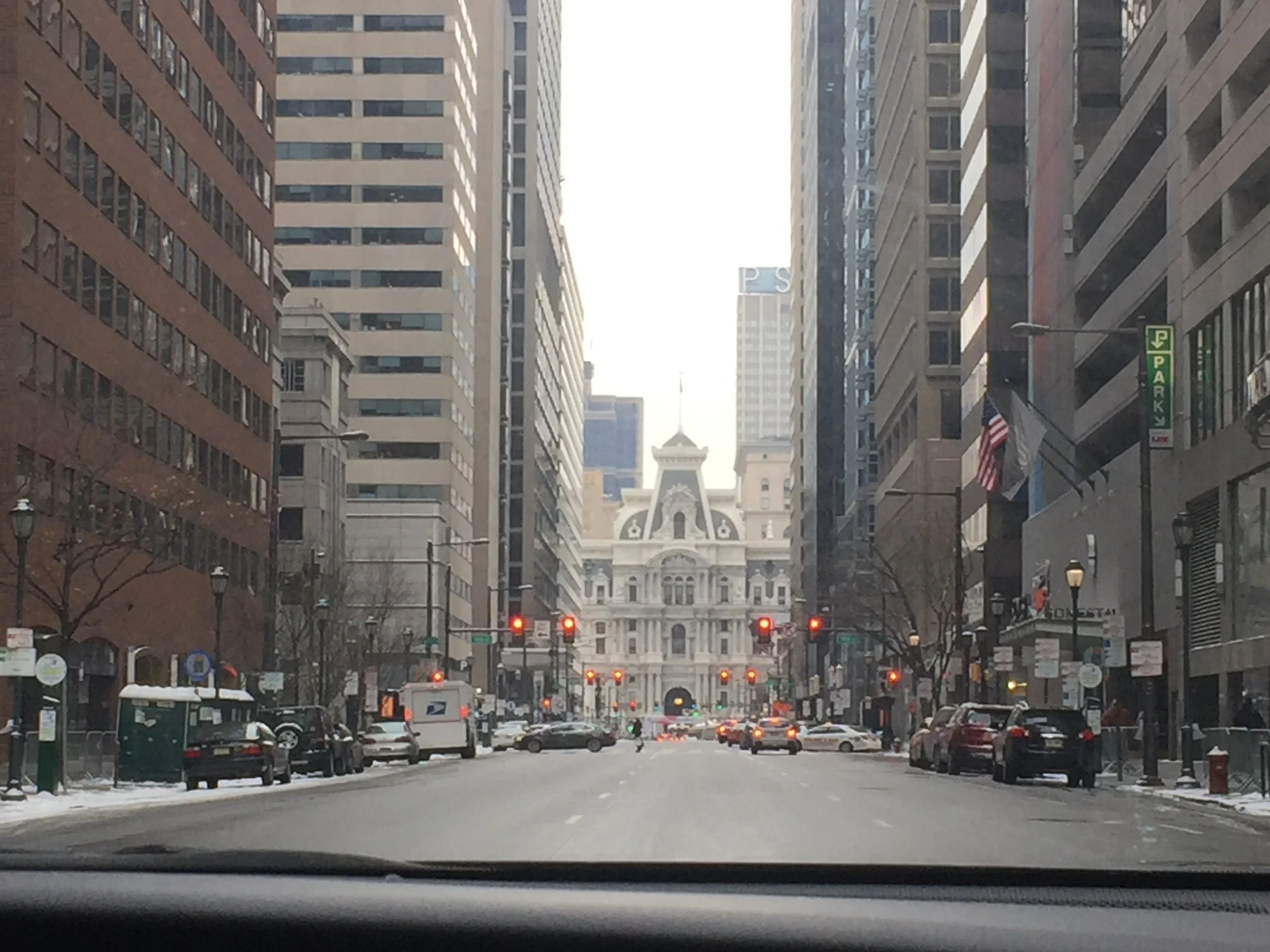  It was pretty cold, so the most I personally saw of Philly was in the car from the train to the house! 