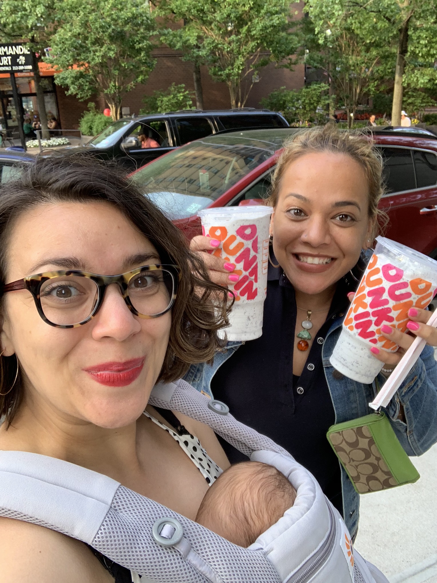 Meanwhile, Eli, Felicity and I stayed in NYC and had Mint Chocolate Chip shakes from Baskin Robins like we used to when we were little. Our grandpa in Puerto Rico would ask us if we wanted to go visit our friend, Mr. Robin’s store, and he’d treat us to yummy ice cream. Such genuinely sweet memories then and now.