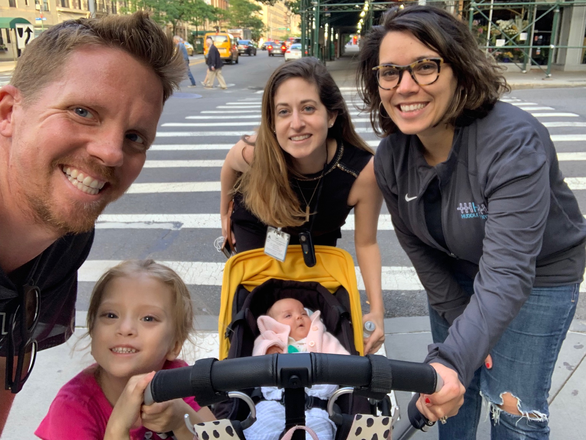 We ran into the Family Life coordinator from the NICU on our walk home from Central Park one evening. It’s nice to get to keep in touch with so many of the kind people that supported us while Felicity was in the NICU.