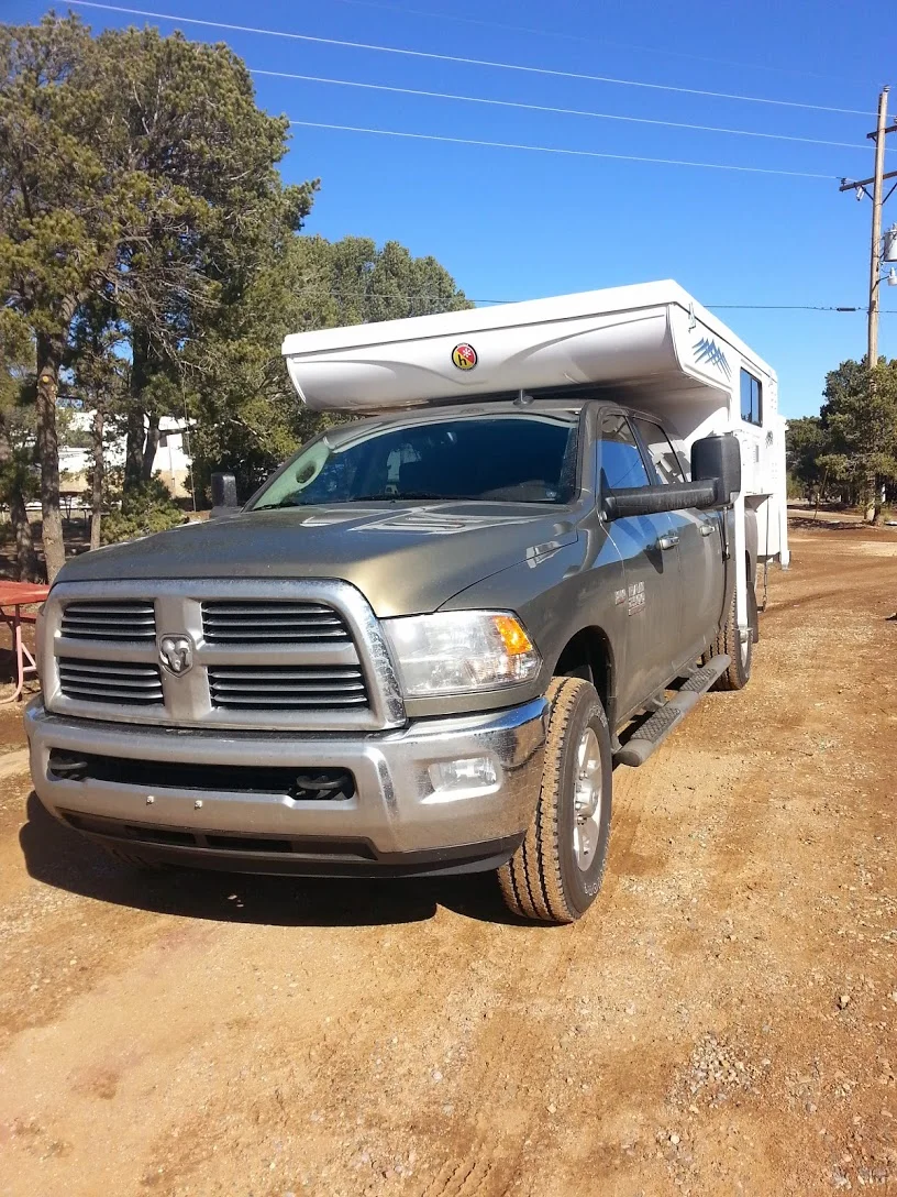 At the KOA in Las Vegas, NM