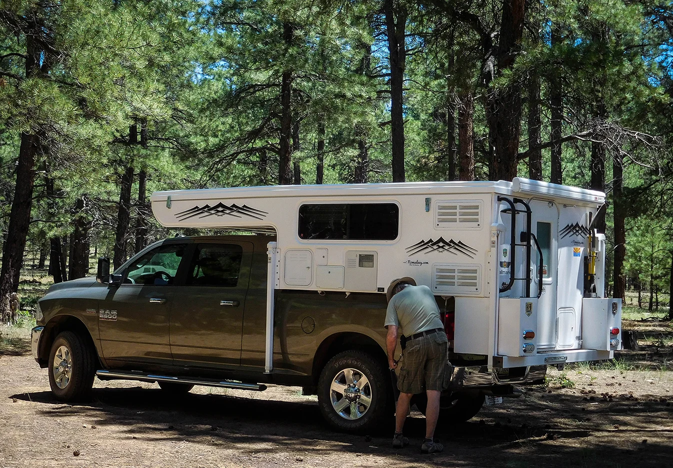 Almost done breaking camp.