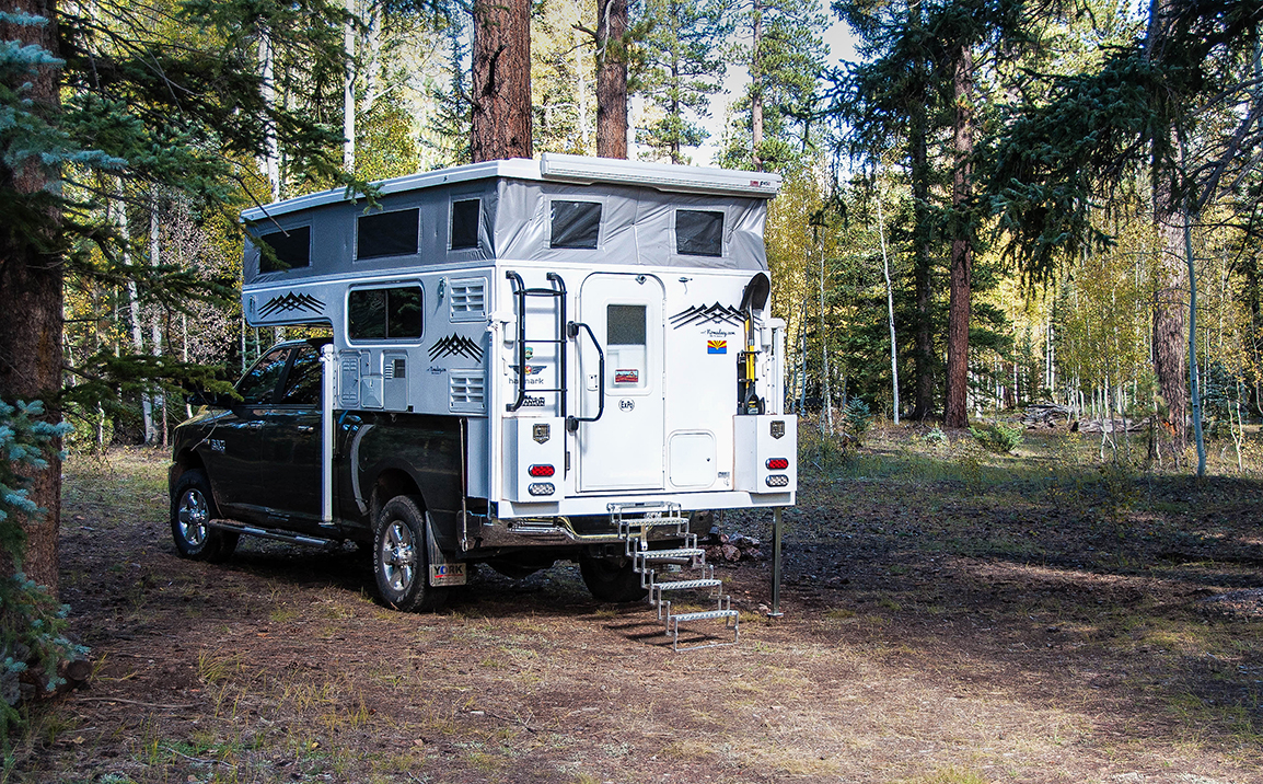 First night's camp in the forest