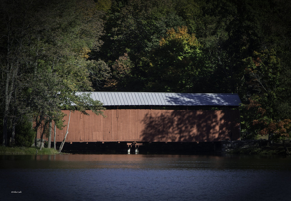  Lots of covered bridges in Indiana. &nbsp;Its nice to see one preserved in the park. 