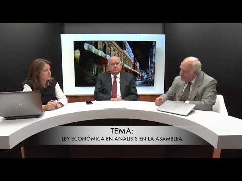 ECONOMIA EN 3D - TEMA LEY ECONÓMICA EN ANÁLISIS EN LA ASAMBLEA