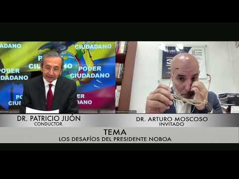 PODER CIUDADANO 01 DE MAYO INVITADO INVITADO DR ARTURO MOSCOSO TEMA LOS DESAFÍOS DEL PRESIDENTE NOB