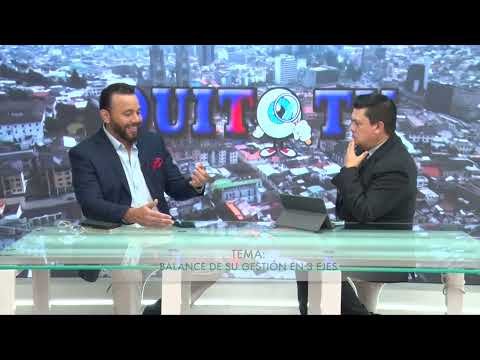QUITO TV ENTREVISTAS 19 DE MAYO INVITADO GONZALO ALBÁN CONSEJERO DE CPCCS BALANCE DE SU GESTIÓN EN 3