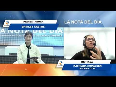 LA NOTA DEL DÍA 16 DE JUNIO Mgtr. Ana Cristina Rosero, Gerente Comercial de la UTPL.