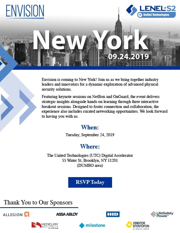 Email Invitation - Envision New York