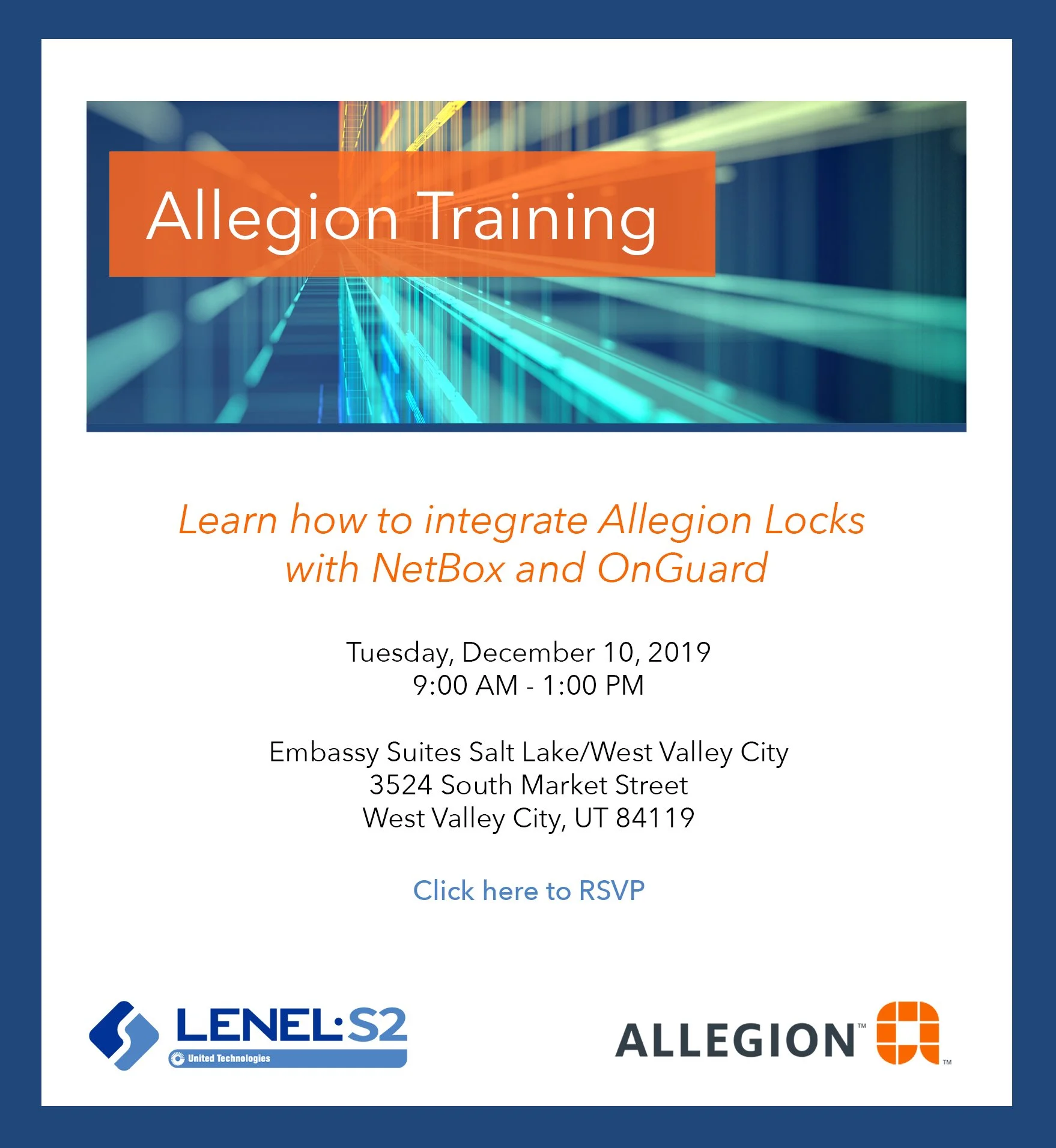 Email Invitation - Allegion Training